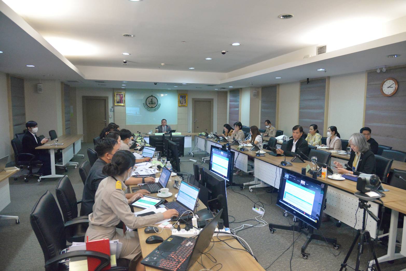 ประชุมคณะกรรมการบริหารแผนปฏิบัติราชการของกระทรวงดิจิทัลเพื่อเศรษฐกิจและสังคม ครั้งที่ 2/2566