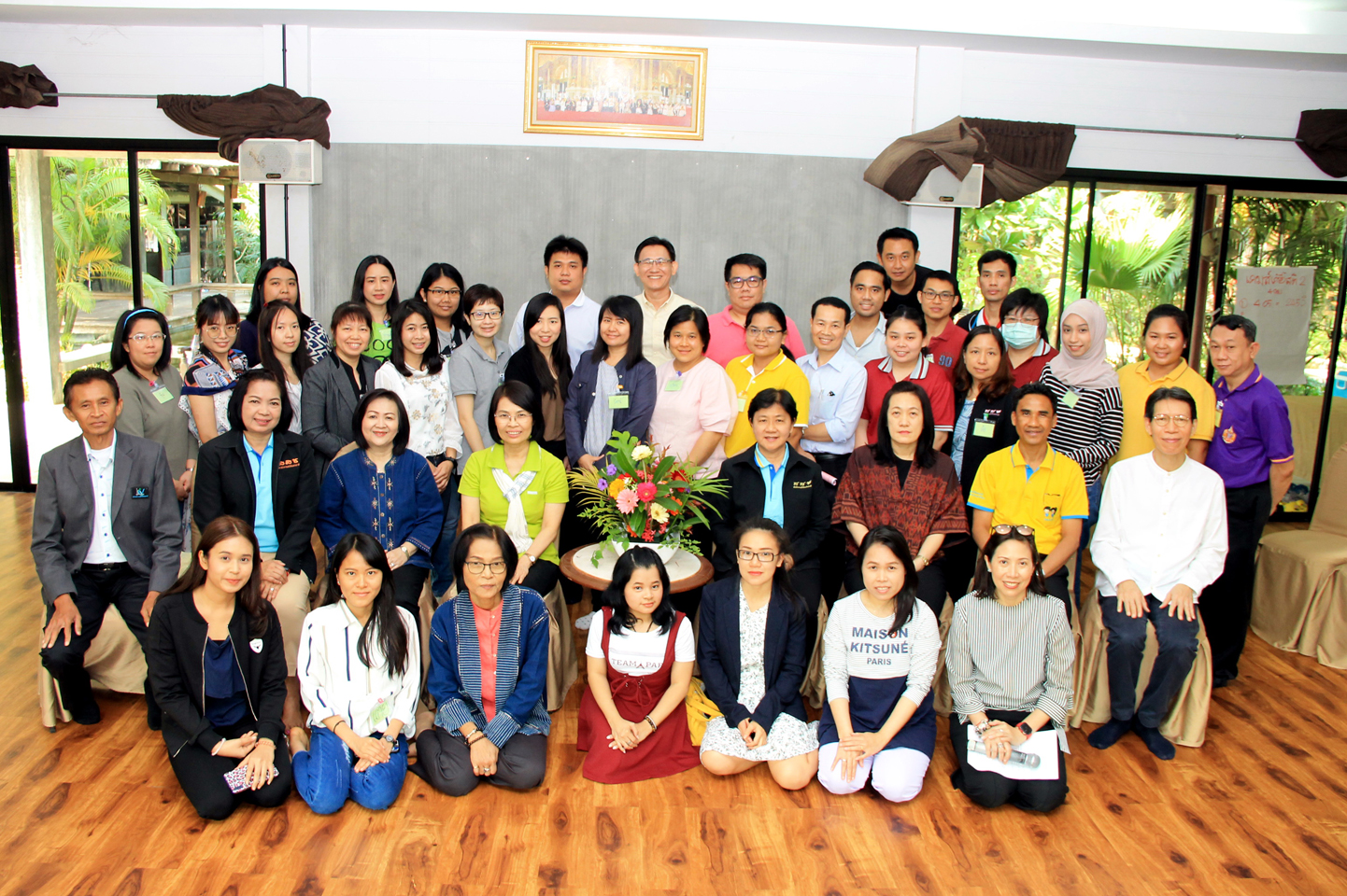 การสร้างความเป็นทีมของกองบริหารจัดการระบบสถิติ