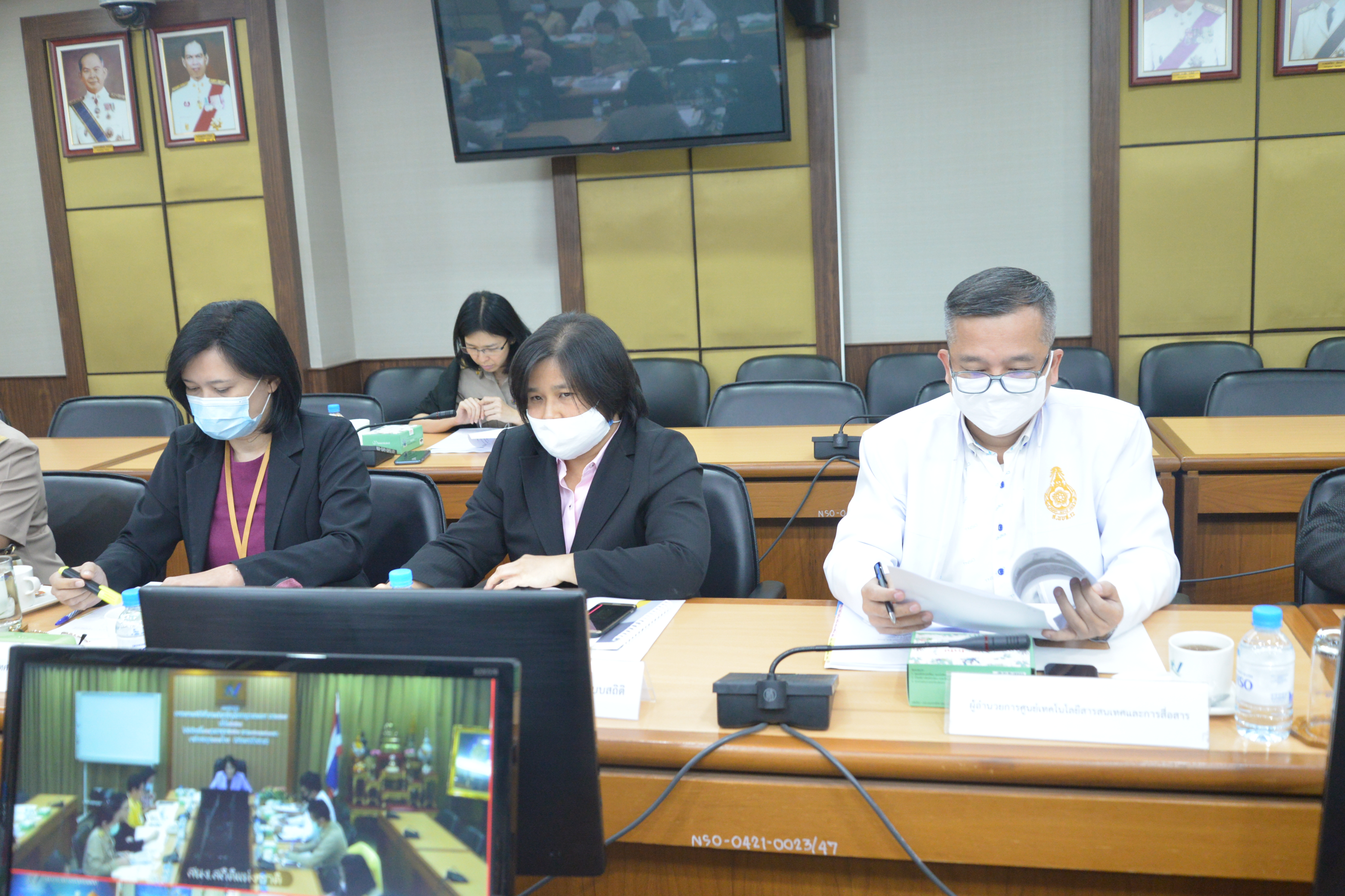 การประชุมคณะกรรมการกำกับโครงการสำมะโนธุรกิจและอุตสาหกรรม พ.ศ. 2565