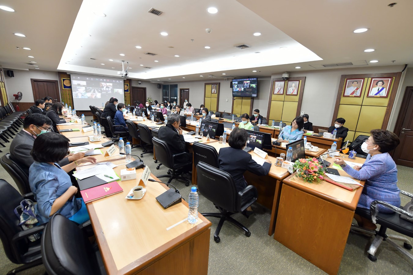 การประชุมคณะกรรมการที่ปรึกษาด้านวิชาการ ครั้งที่ 1/2564