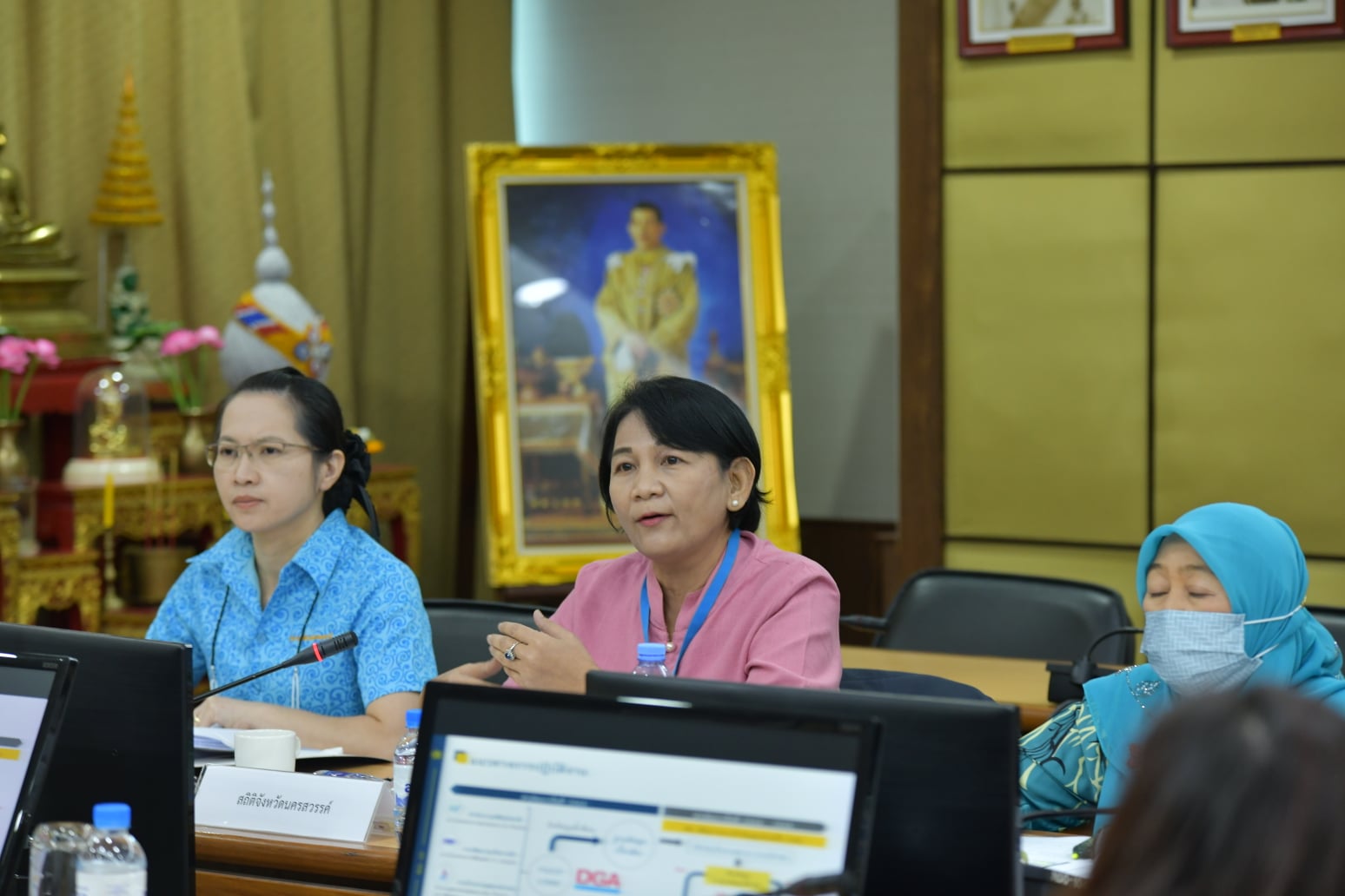 ประชุมคณะทำงานพิจารณาแบบสอบถาม โครงการสำมะโนธุรกิจและอุตสาหกรรม พ.ศ. 2565​