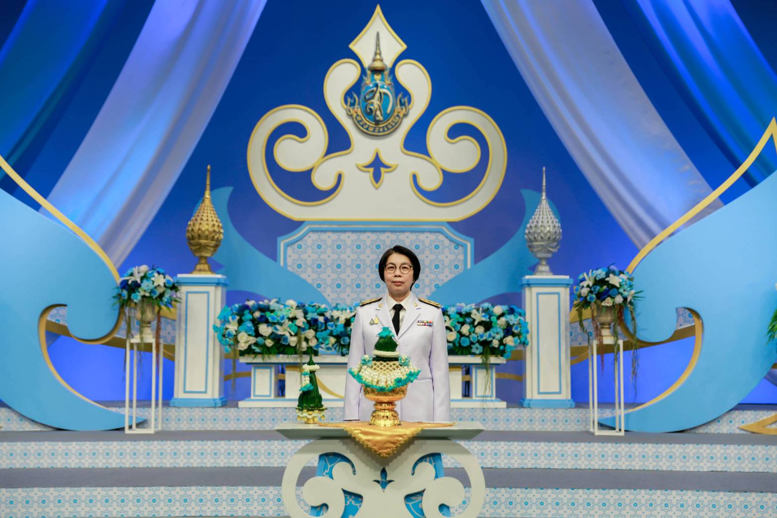 เข้าร่วมบันทึกเทปถวายพระพร