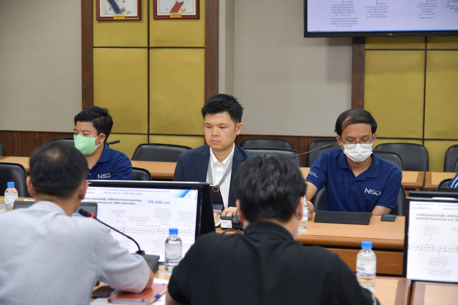 สสช. ประชุมคณะทำงานความร่วมมือและประสานงานกับต่างประเทศและองค์การระหว่างประเทศ ครั้งที่ 3/2566