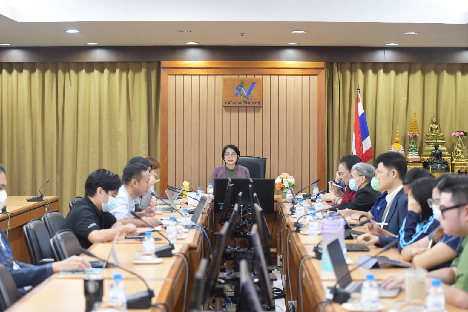 สสช. ประชุมคณะทำงานความร่วมมือและประสานงานกับต่างประเทศและองค์การระหว่างประเทศ ครั้งที่ 3/2566