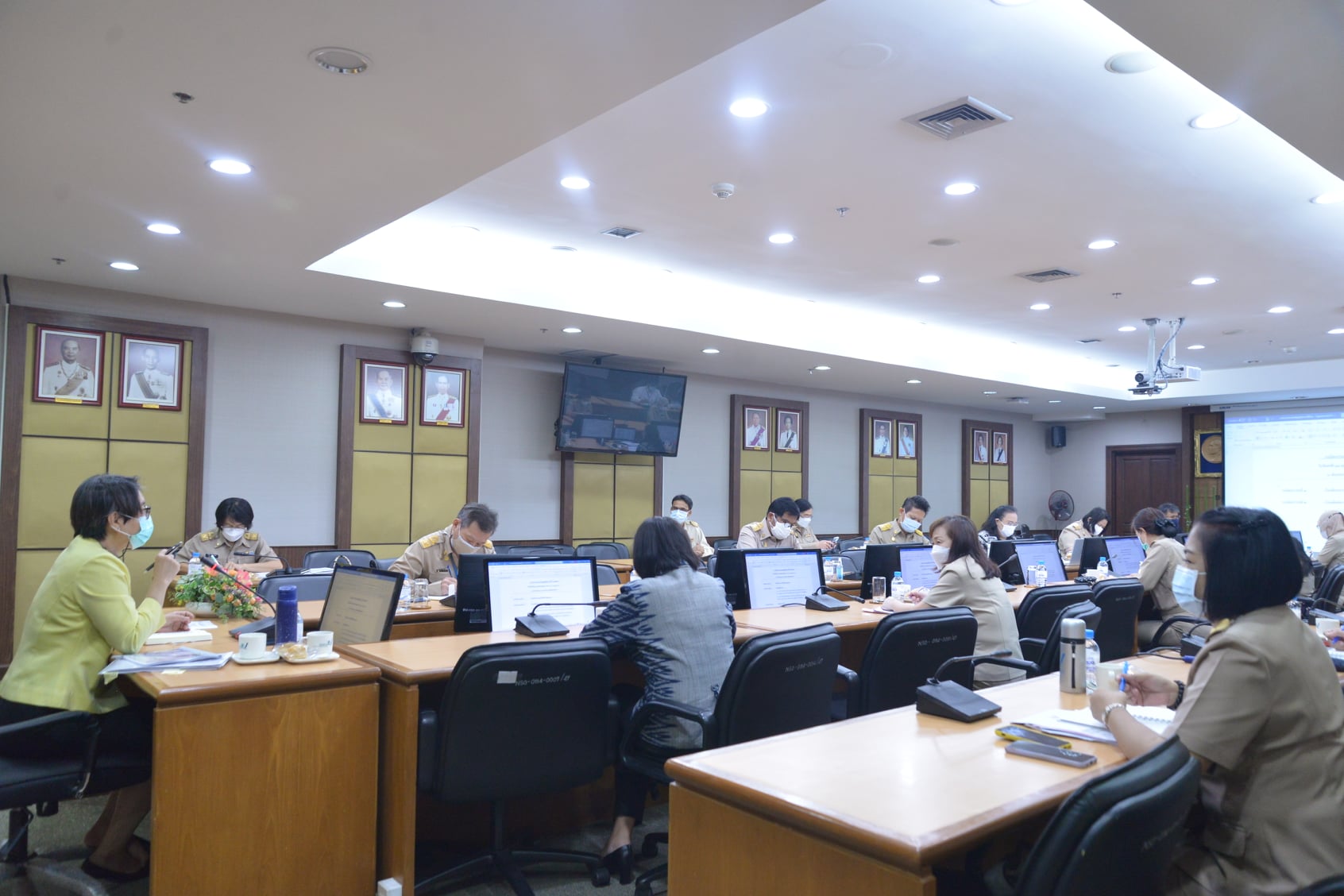 ประชุมผู้บริหารสำนักงานสถิติแห่งชาติ ครั้งที่ 1