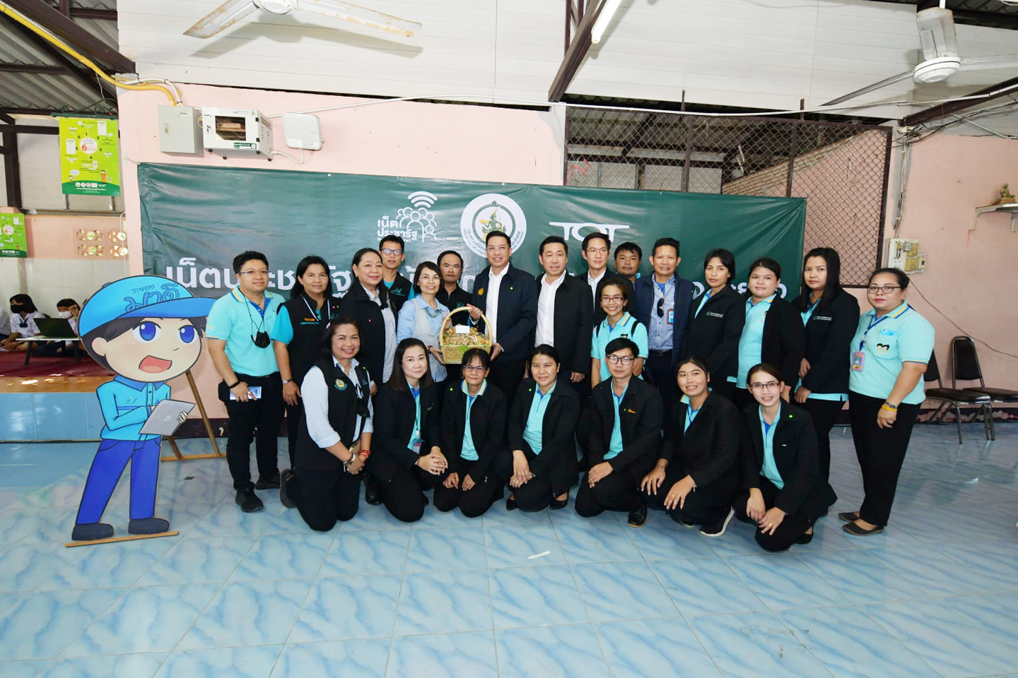 ​รมว.กระทรวง MDES พร้อมคณะ ลงพื้นที่ตรวจราชการ จ.ระยอง