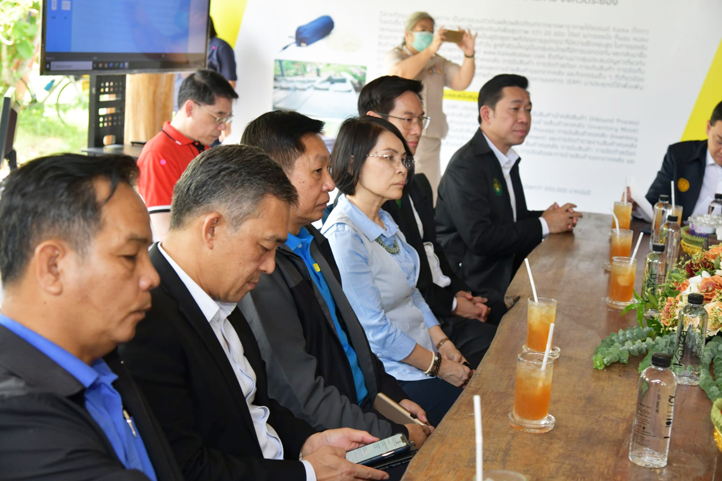 ​รมว.กระทรวง MDES พร้อมคณะ ลงพื้นที่ตรวจราชการ จ.ระยอง