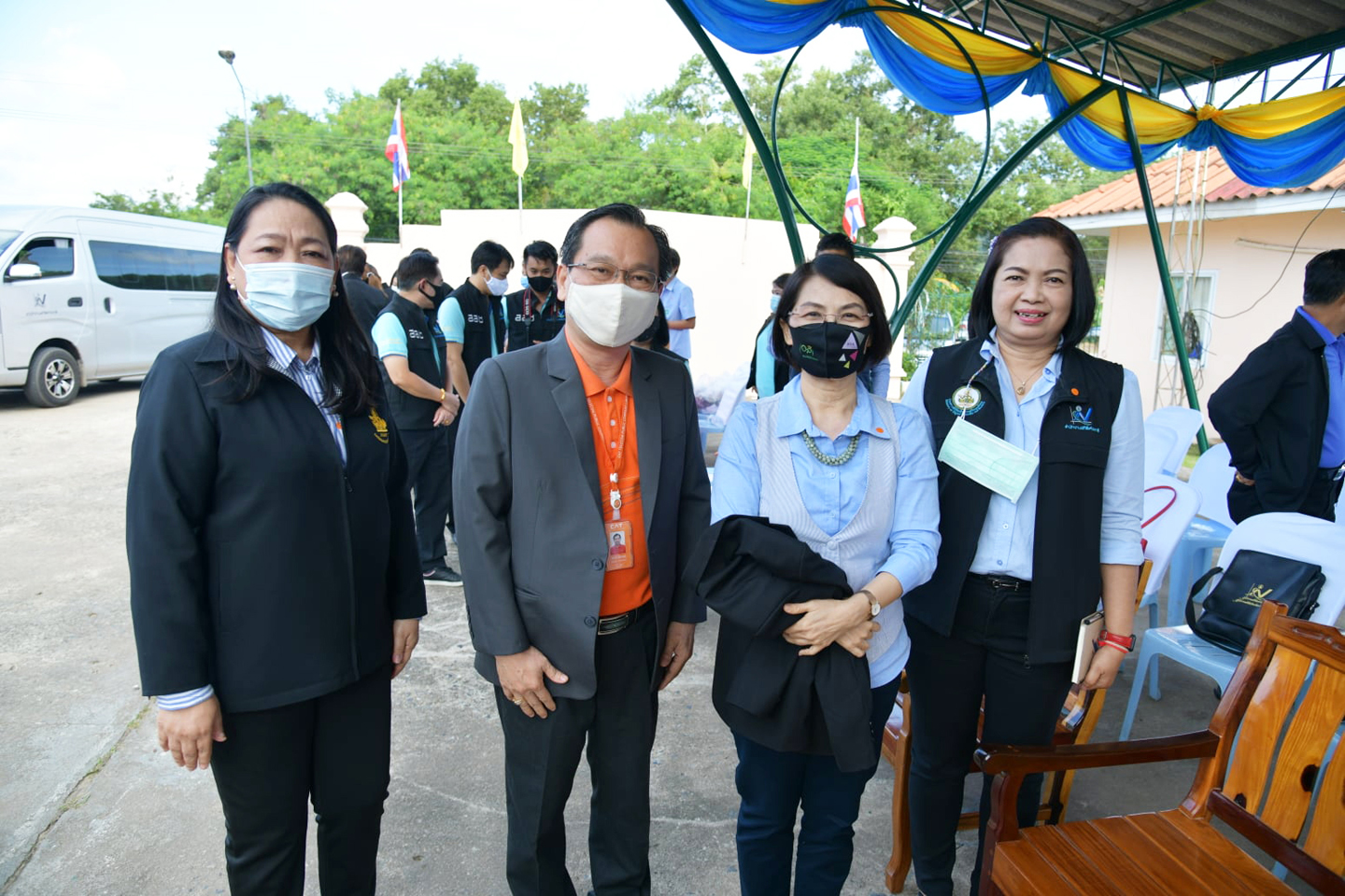 ​รมว.กระทรวง MDES พร้อมคณะ ลงพื้นที่ตรวจราชการ จ.ระยอง