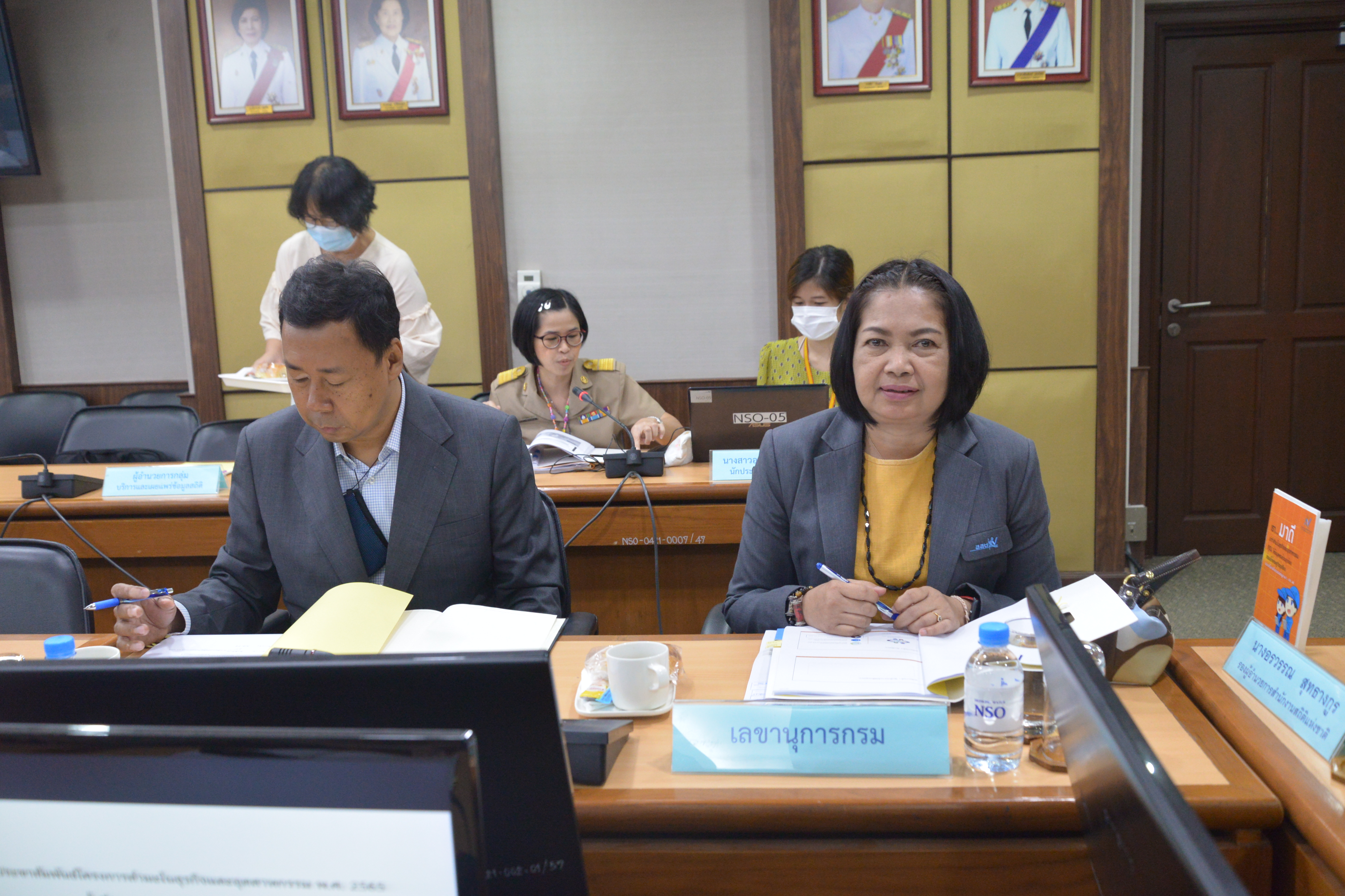 ประชุมคณะทำงานประชาสัมพันธ์โครงการสำมะโนธุรกิจและอุตสาหกรรม พ.ศ. 2565 ครั้งที่ 1/ 2563 ​