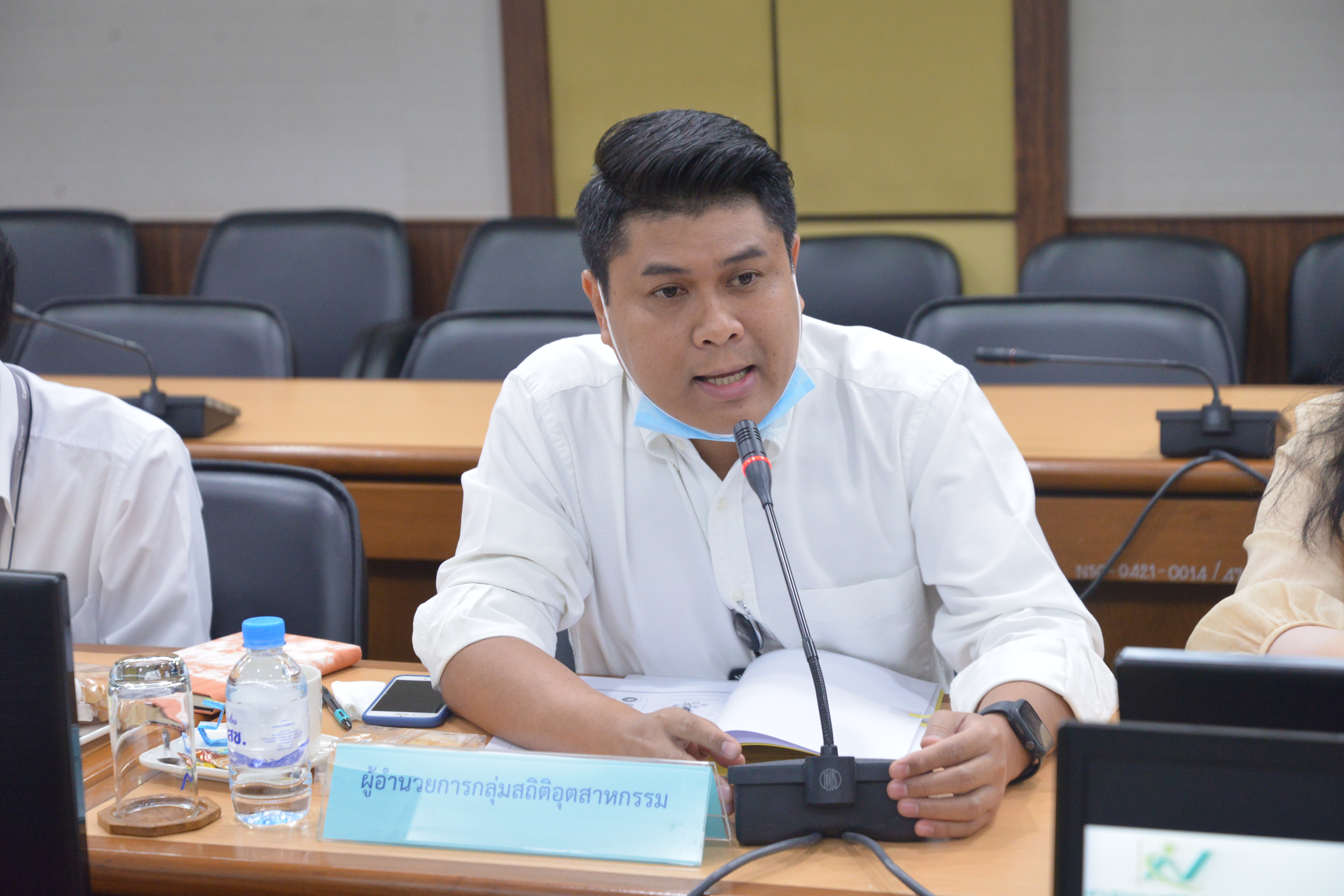 ประชุมคณะทำงานประชาสัมพันธ์โครงการสำมะโนธุรกิจและอุตสาหกรรม พ.ศ. 2565 ครั้งที่ 1/ 2563 ​