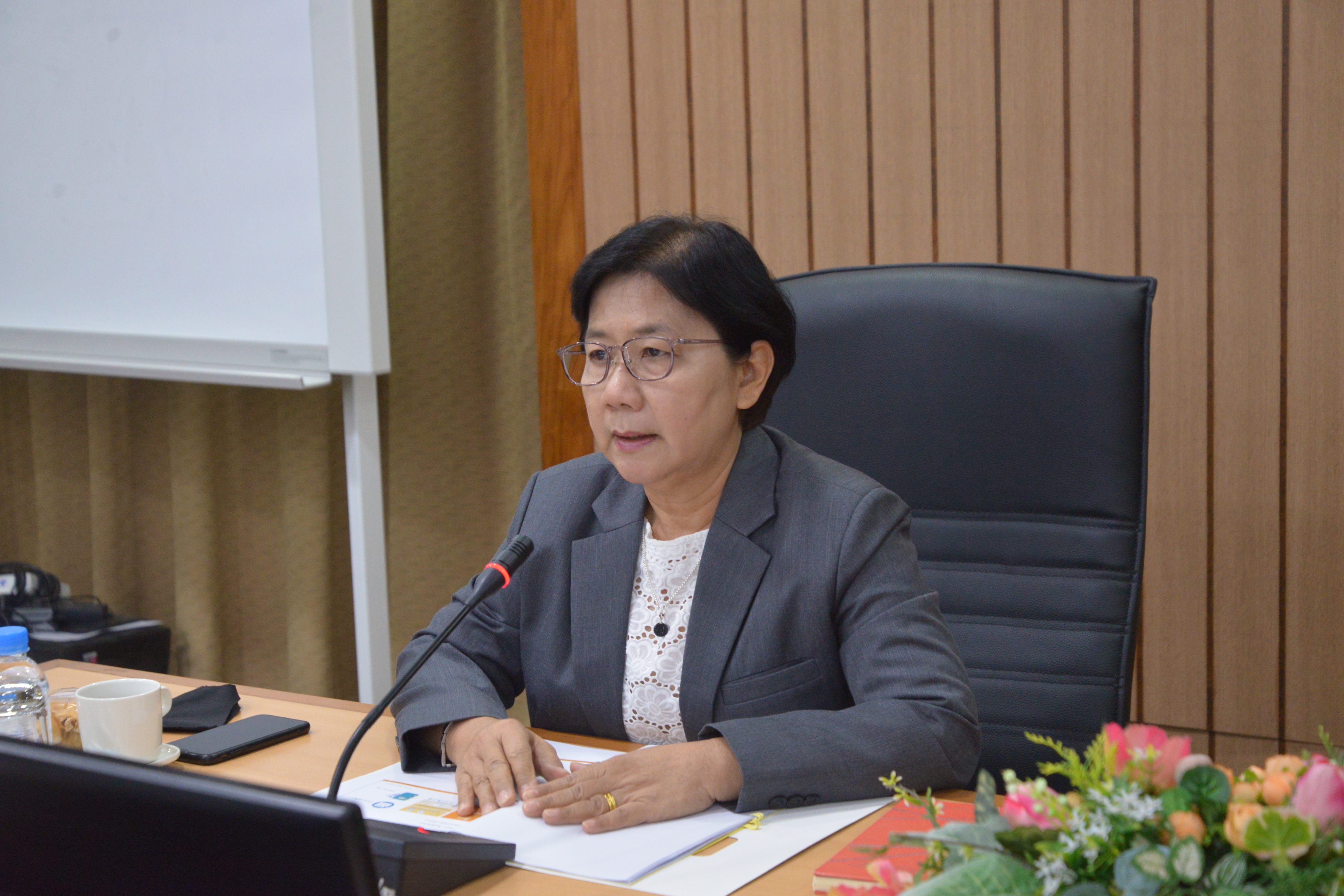 ประชุมคณะทำงานประชาสัมพันธ์โครงการสำมะโนธุรกิจและอุตสาหกรรม พ.ศ. 2565 ครั้งที่ 1/ 2563 ​