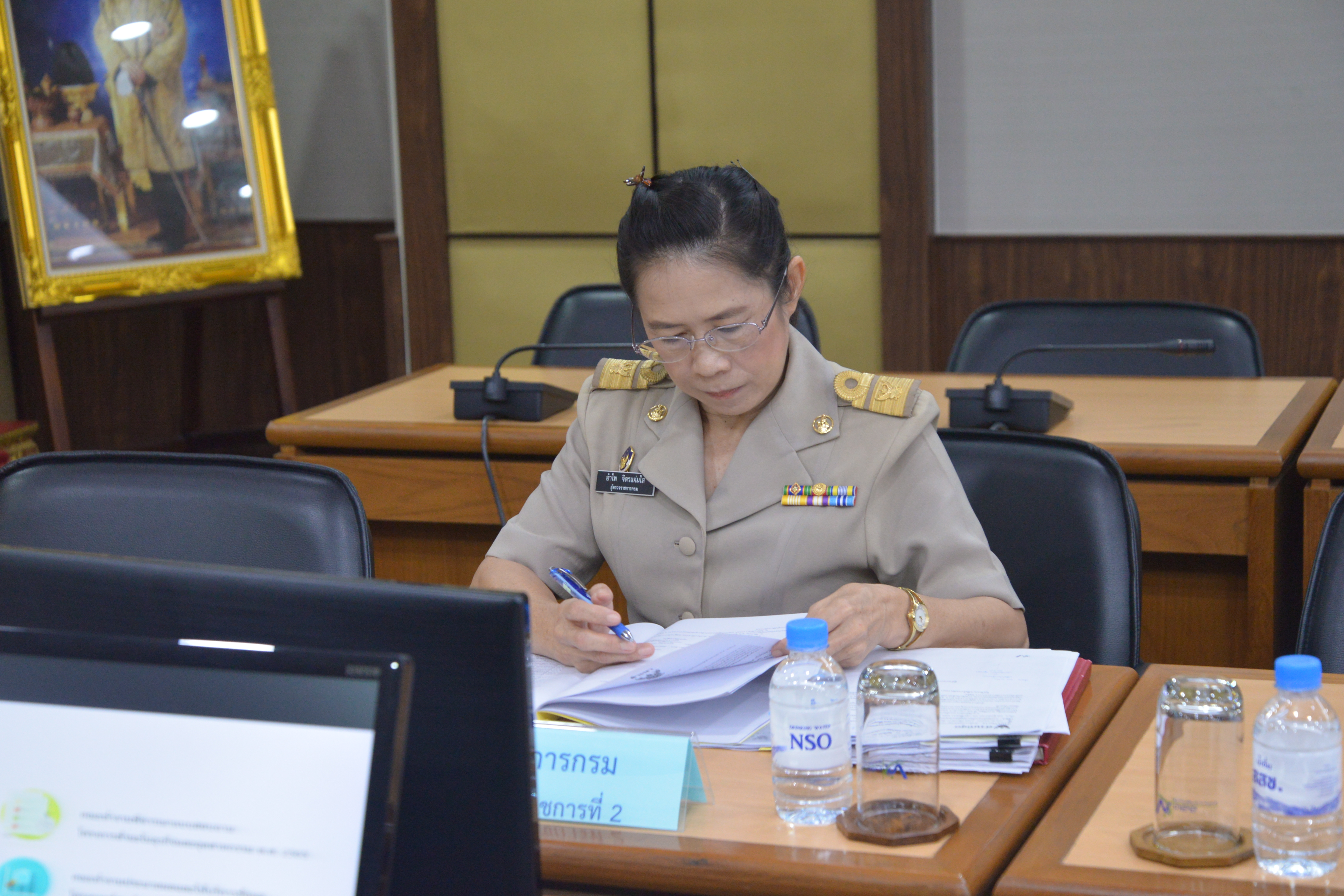 ประชุมคณะทำงานประชาสัมพันธ์โครงการสำมะโนธุรกิจและอุตสาหกรรม พ.ศ. 2565 ครั้งที่ 1/ 2563 ​