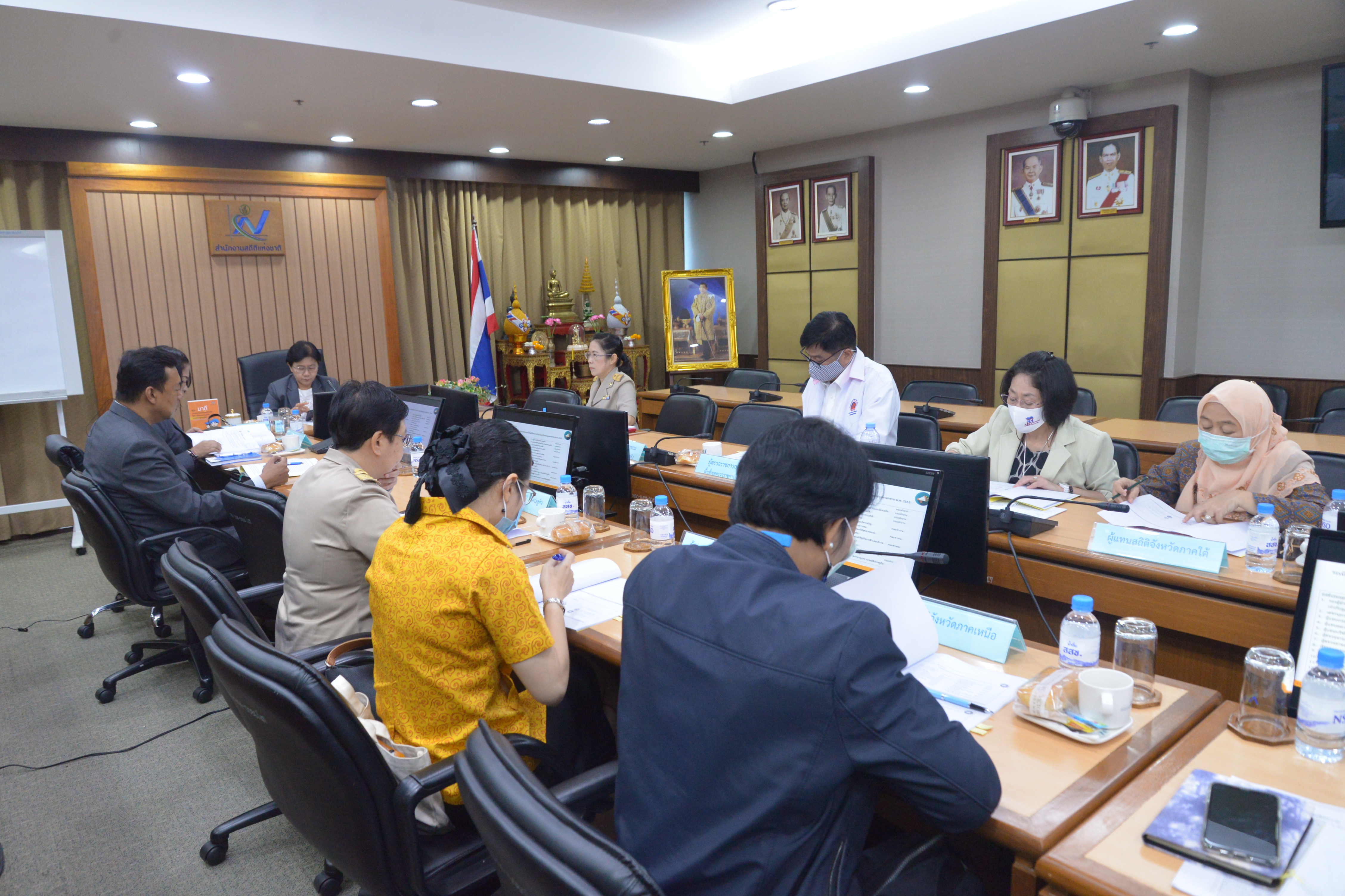 ประชุมคณะทำงานประชาสัมพันธ์โครงการสำมะโนธุรกิจและอุตสาหกรรม พ.ศ. 2565 ครั้งที่ 1/ 2563 ​