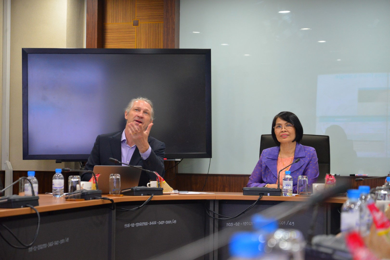 ประชุม Data Flow Assessment for Strengthening Data Management and Dissemination