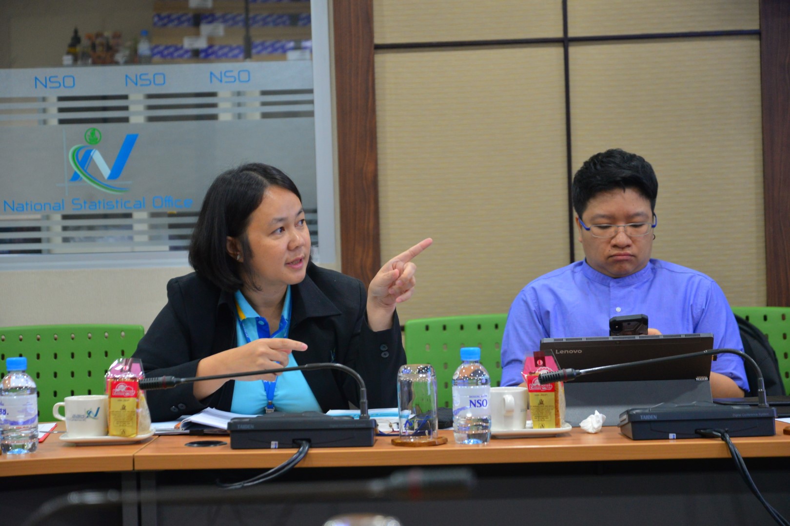 ประชุม Data Flow Assessment for Strengthening Data Management and Dissemination