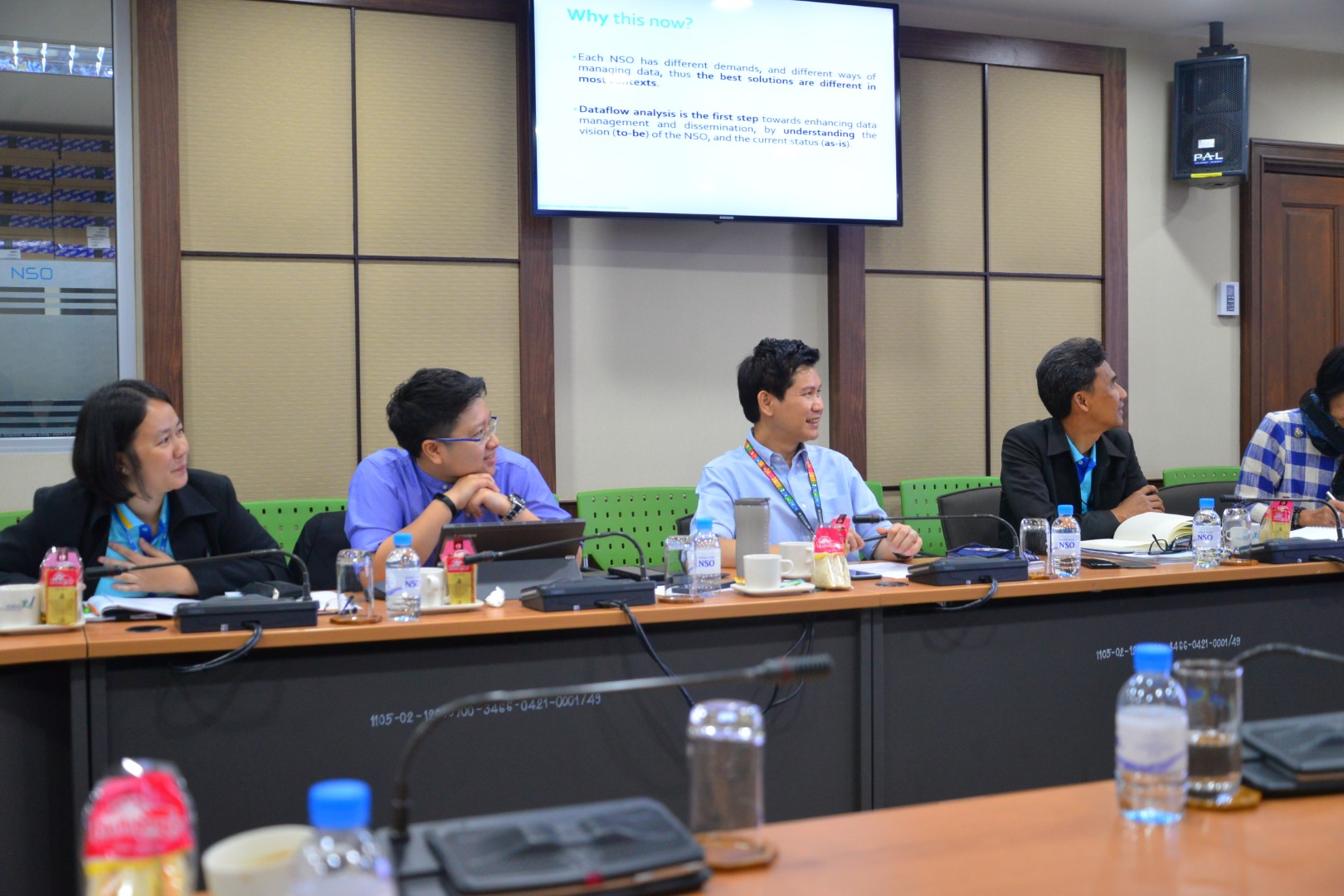 ประชุม Data Flow Assessment for Strengthening Data Management and Dissemination