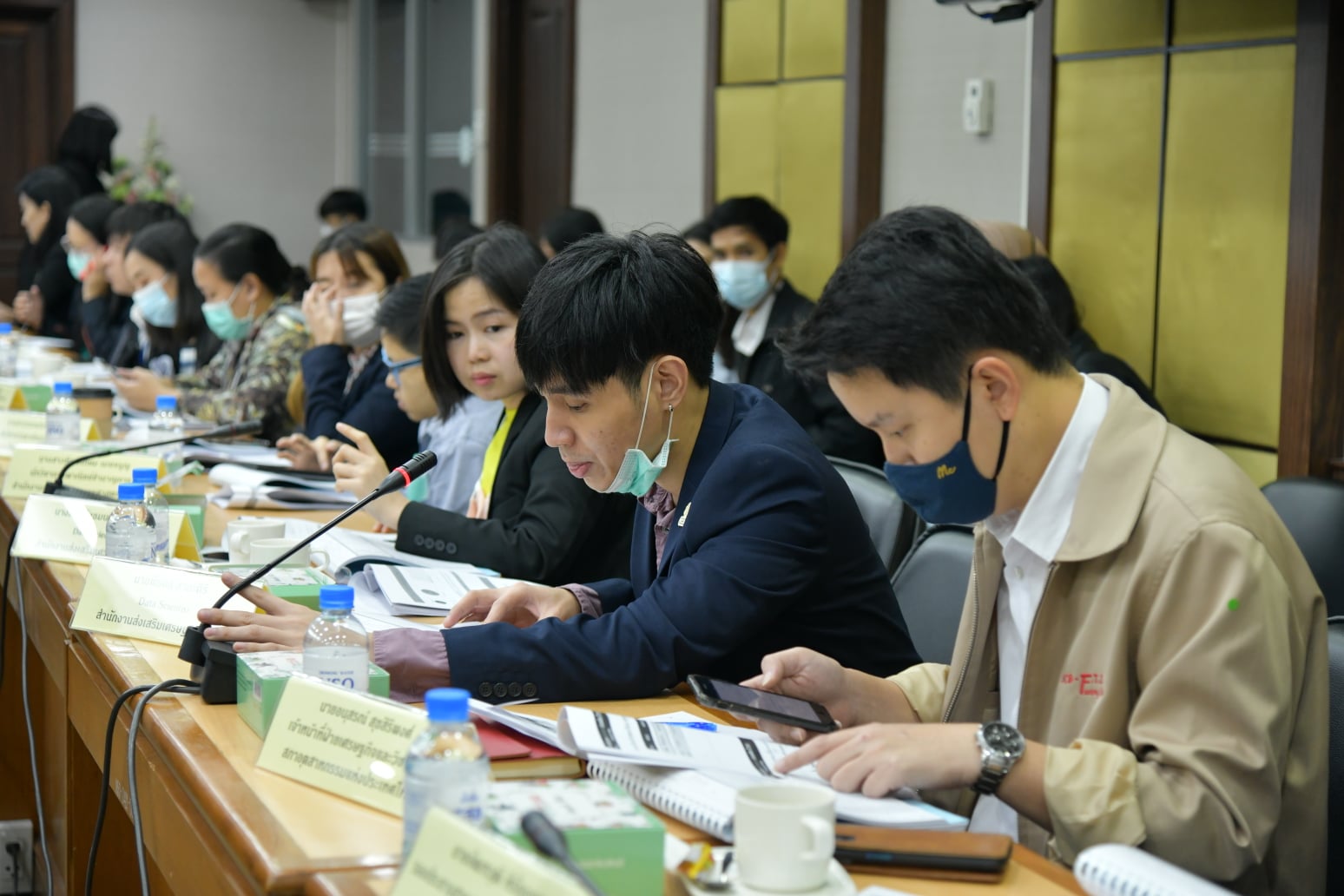 ประชุมร่างมาตรฐานการนำเสนอสถิติและการผลิตสถิติ ครั้งที่ ๑/๒๕๖๓
