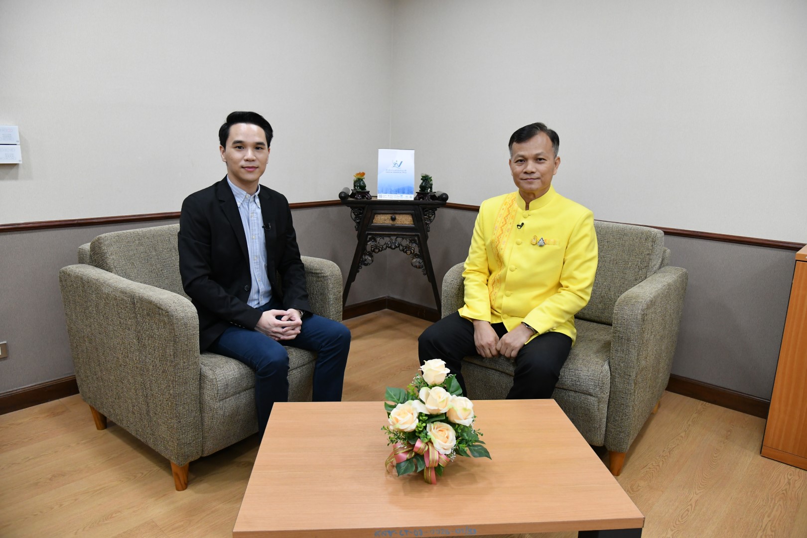 บันทึกเทปรายการ ห้องข่าวเศรษฐกิจ (News Room)