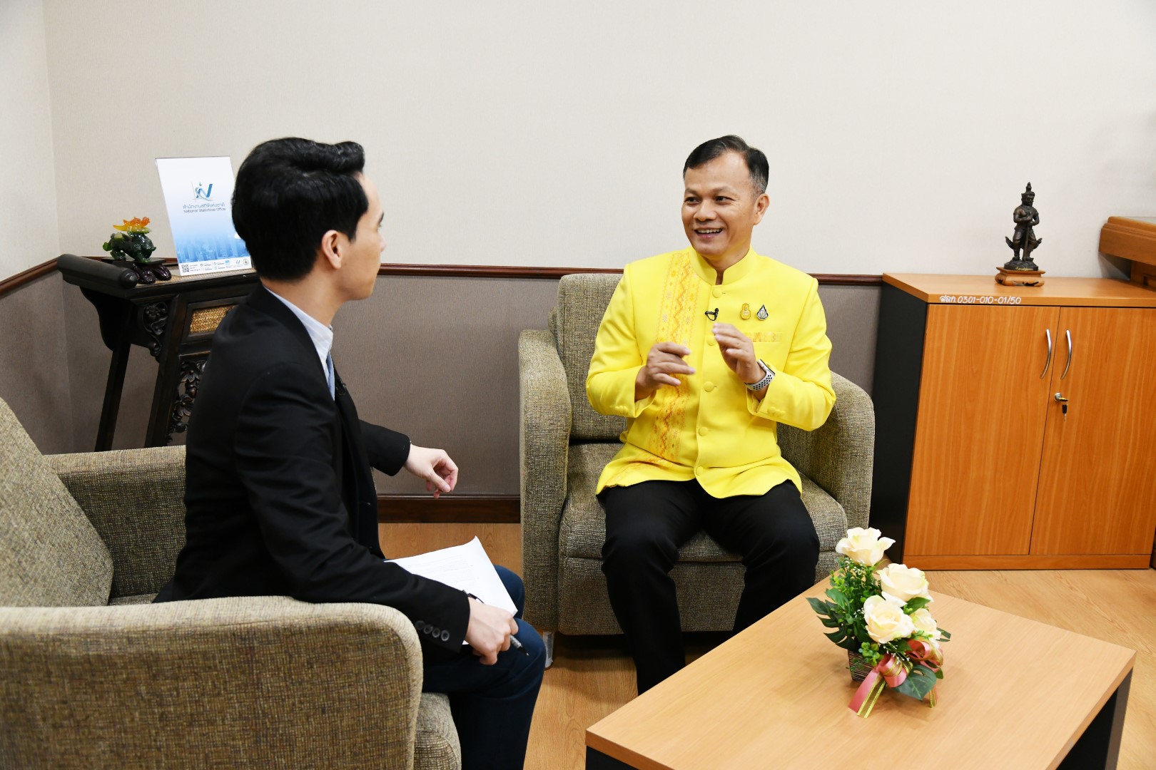 บันทึกเทปรายการ ห้องข่าวเศรษฐกิจ (News Room)