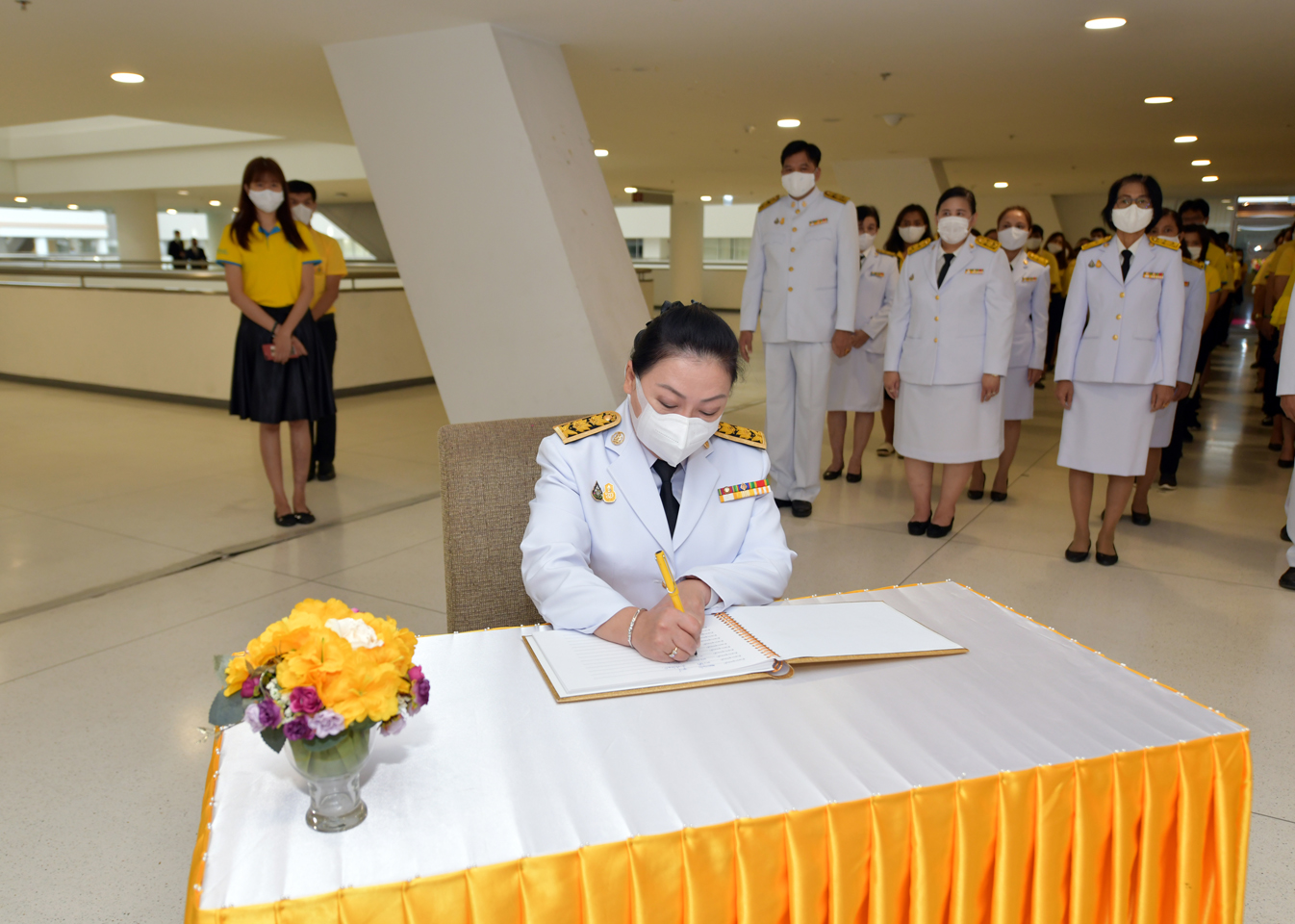 พิธีถวายสัตย์ปฏิญาณ