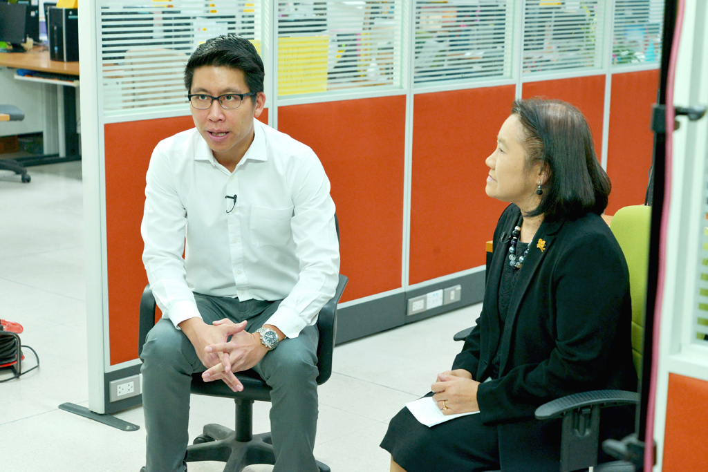 รายการเดินหน้าประเทศไทย ตอน บูรณาการข้อมูลสถิติพัฒนาประเทศ ออกอากาศ เมื่อวันที่ 23 มีนาคม 2560​