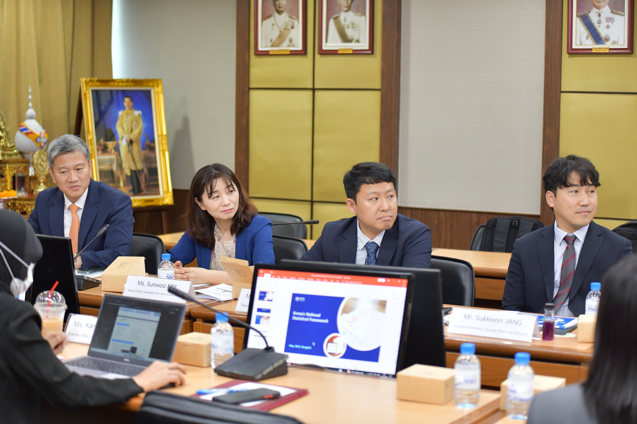 การประชุมแลกเปลี่ยนประสบการณ์การพัฒนางานด้านสถิติ  ระหว่างสำนักงานสถิติแห่งชาติประเทศไทย และสาธารณรัฐเกาหลี (KOSTAT)