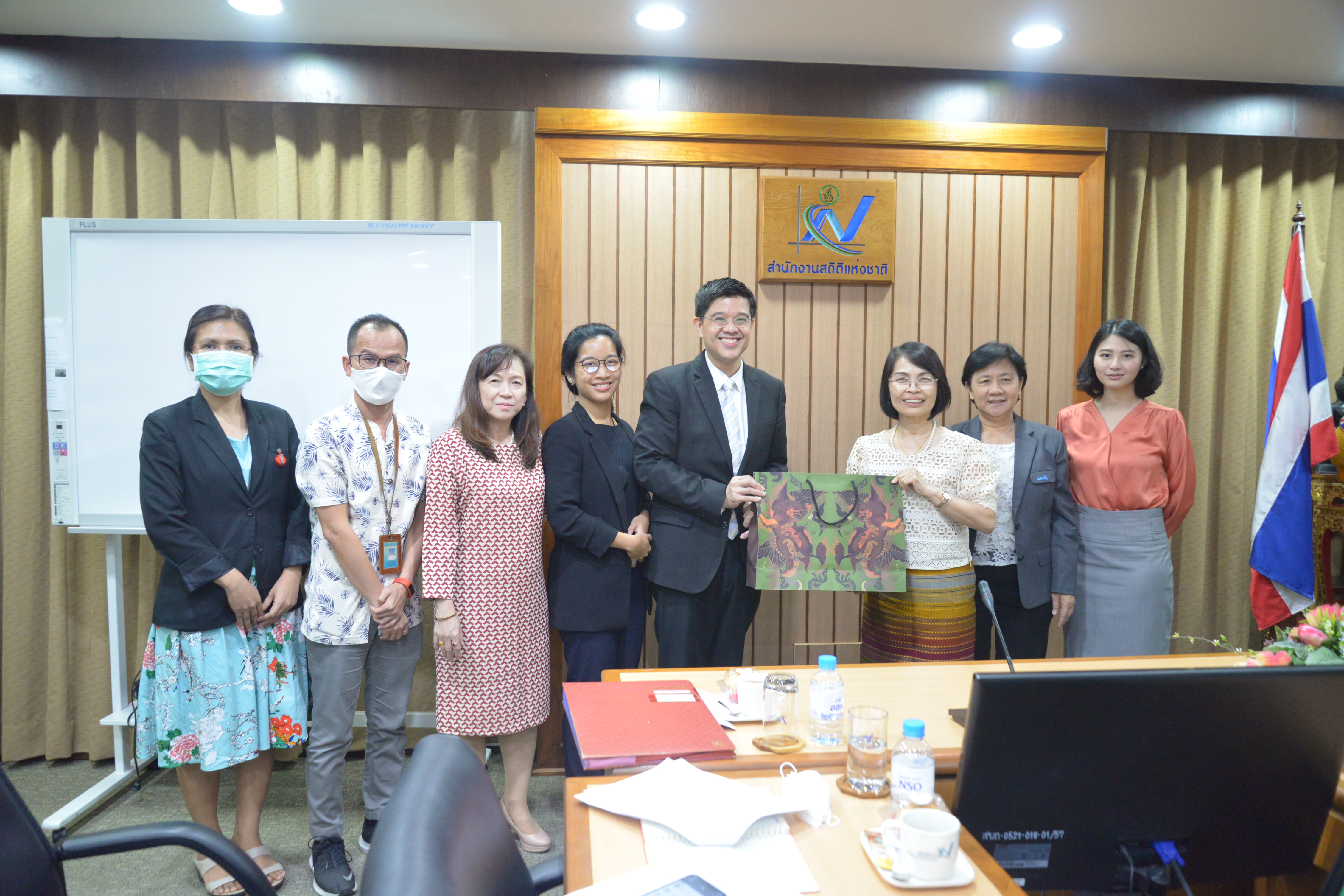 การประชุมการนำเสนอผลการวิเคราะห์ต่อยอดในบางประเด็นเกี่ยวกับ การสำรวจความสุขและความเสี่ยง พ.ศ. 2563​