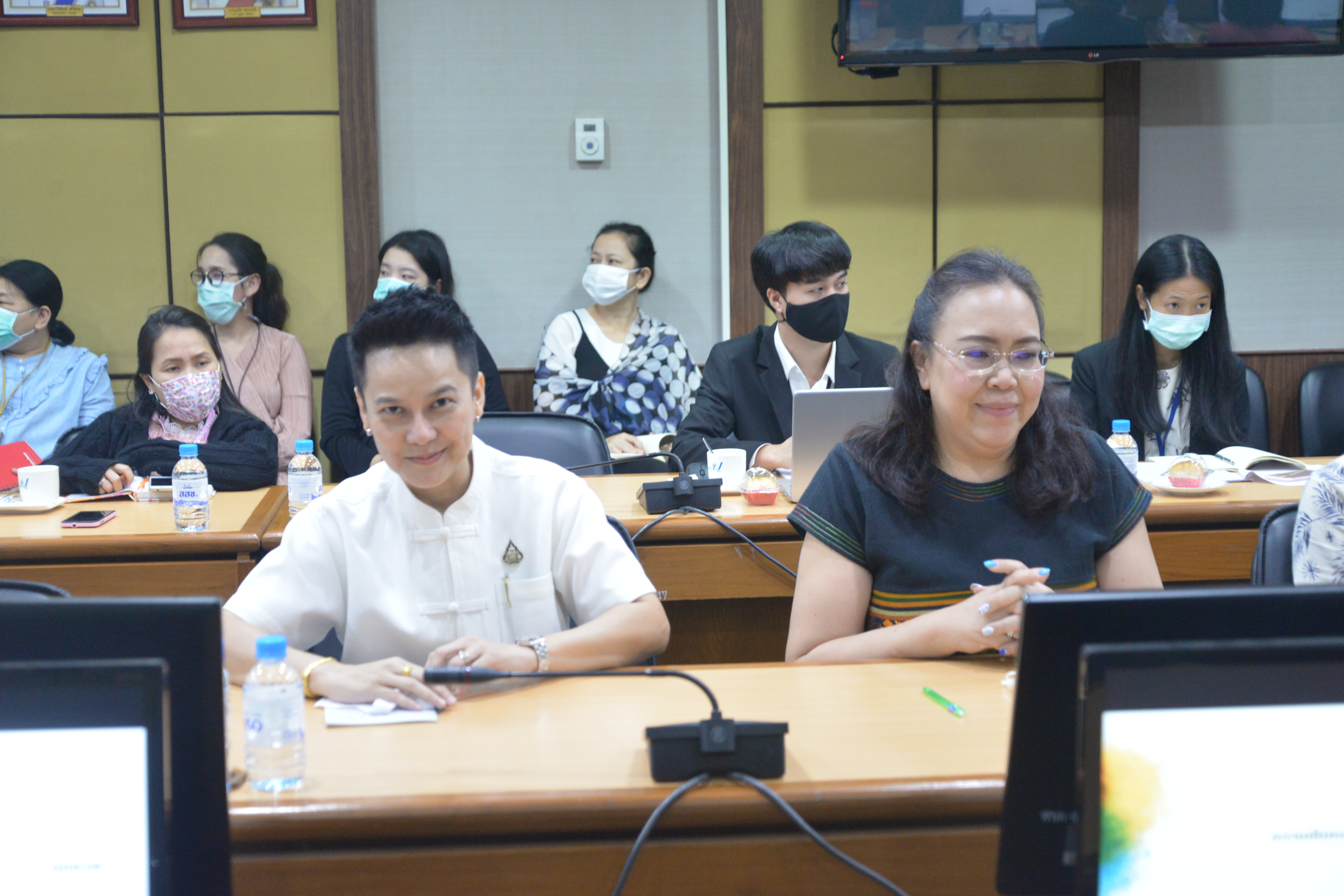 การประชุมการนำเสนอผลการวิเคราะห์ต่อยอดในบางประเด็นเกี่ยวกับ การสำรวจความสุขและความเสี่ยง พ.ศ. 2563​
