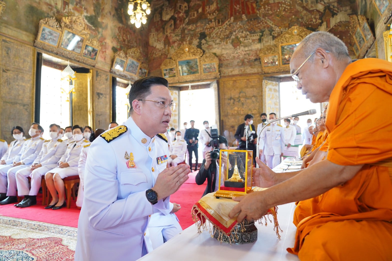พิธีถวายผ้ากฐินพระราชทาน กระทรวงดิจิทัลเพื่อเศรษฐกิจและสังคม ประจำปี 2563​