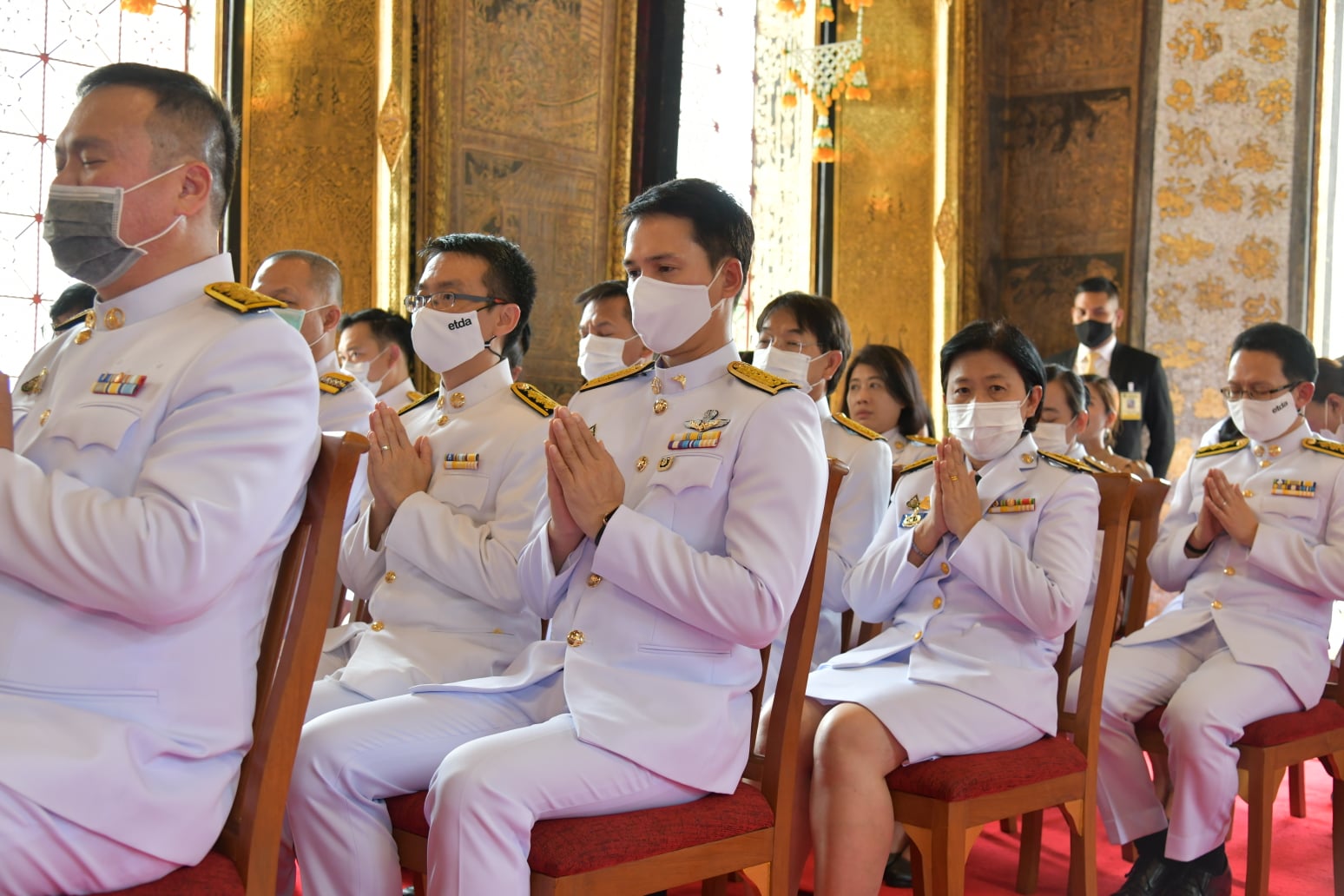 พิธีถวายผ้ากฐินพระราชทาน กระทรวงดิจิทัลเพื่อเศรษฐกิจและสังคม ประจำปี 2563​