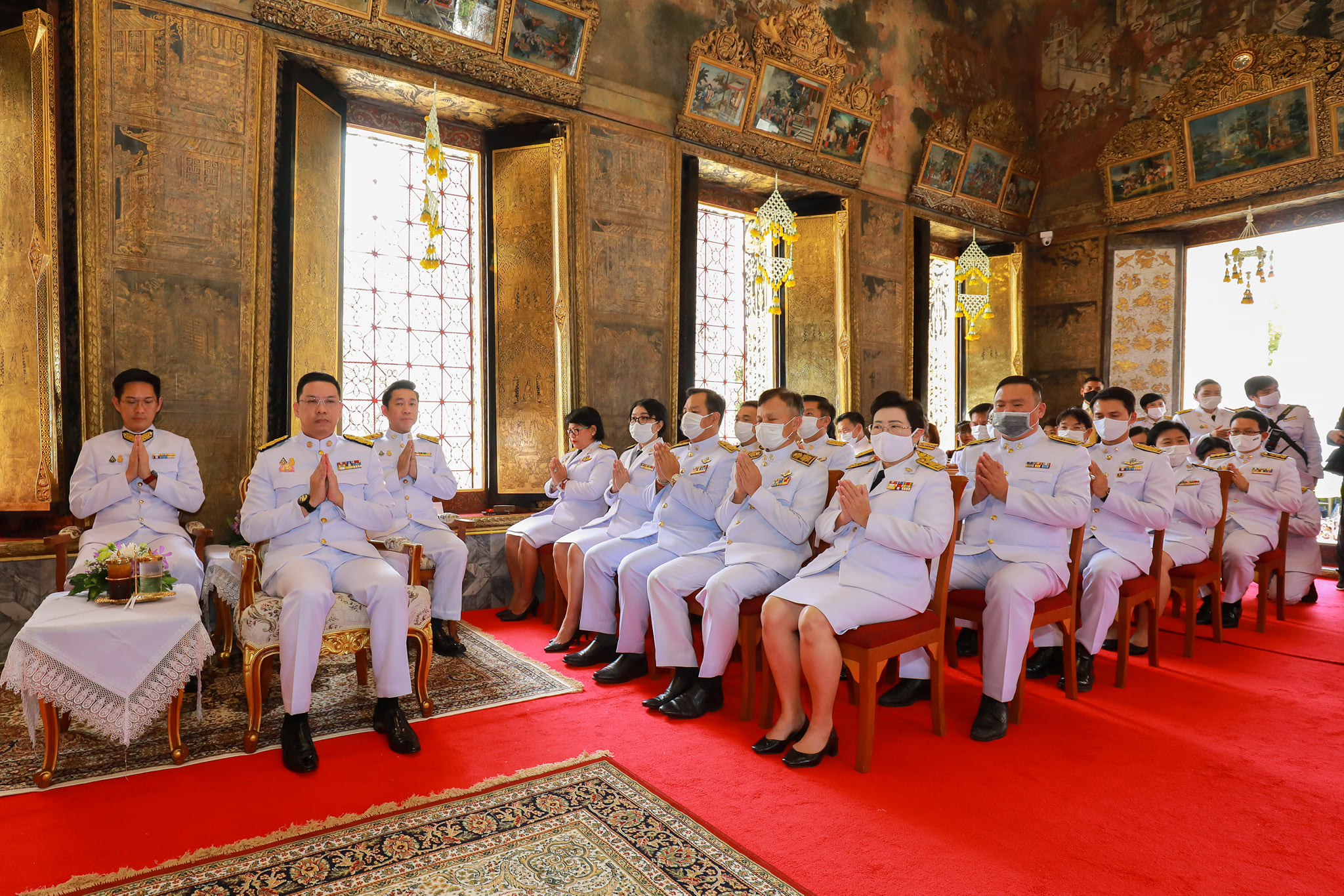 พิธีถวายผ้ากฐินพระราชทาน กระทรวงดิจิทัลเพื่อเศรษฐกิจและสังคม ประจำปี 2563​