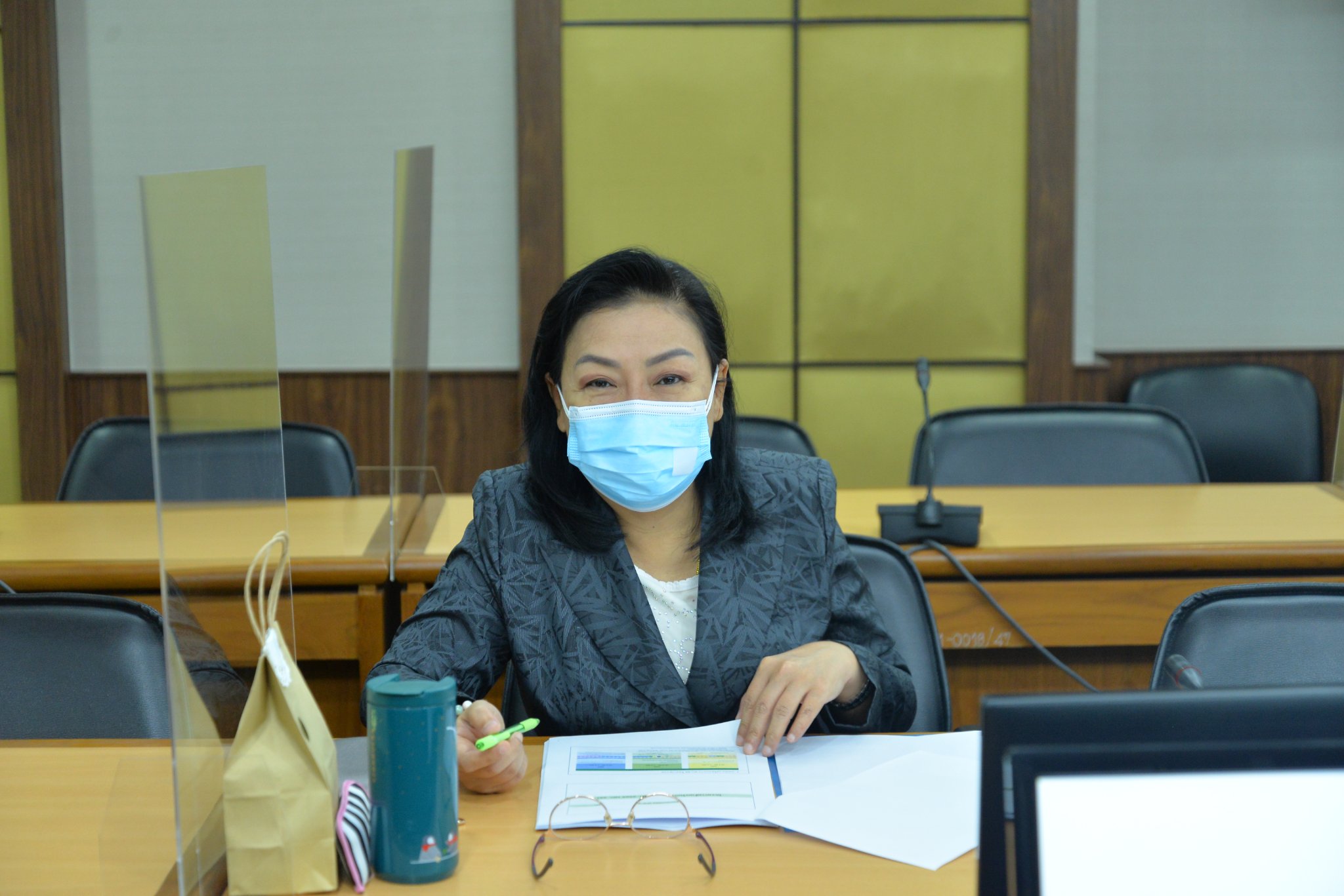 การประชุมรายงานผลการจัดทำสำมะโนทดลอง
