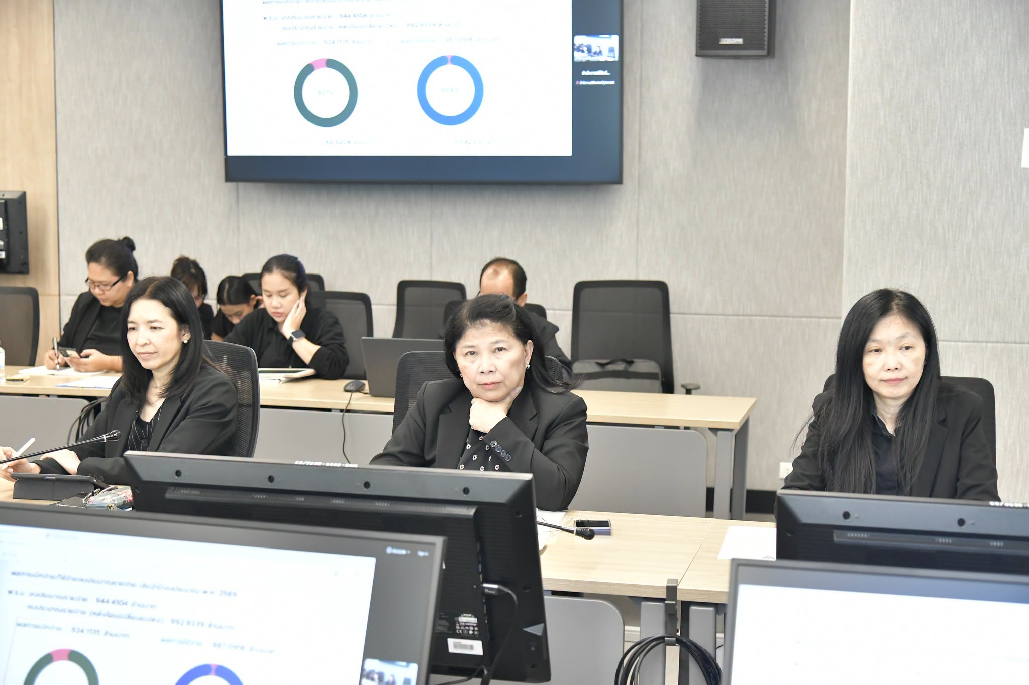 ประชุมผู้บริหารสำนักงานสถิติแห่งชาติ