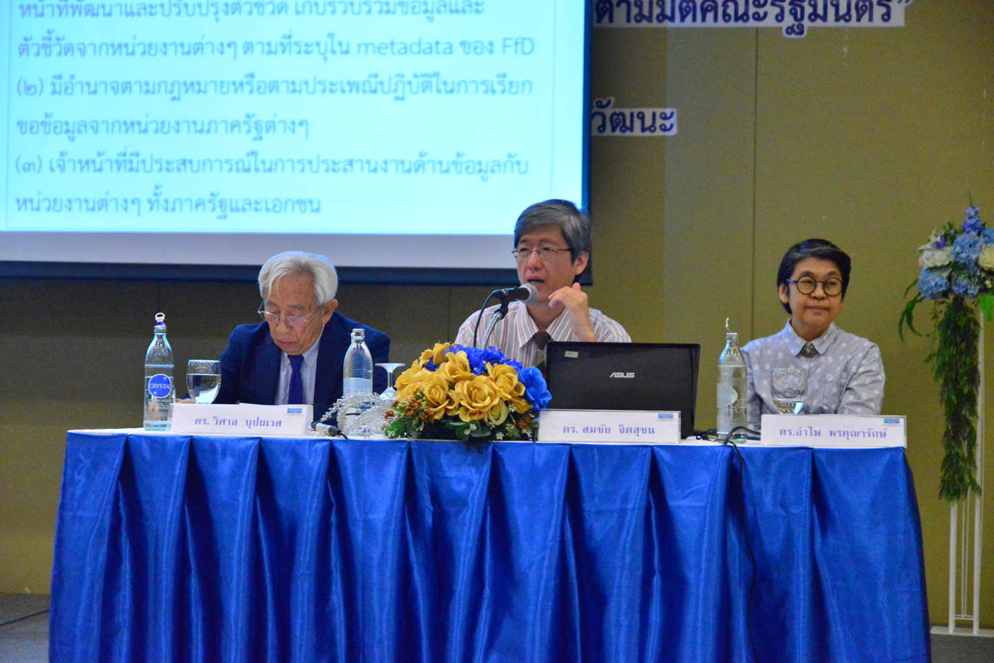 โครงการพัฒนาชุดข้อมูลเพื่อติดตามและวัดผลการดำเนินการระดมทุน เพื่อการพัฒนาตามมติคณะรัฐมนตรี