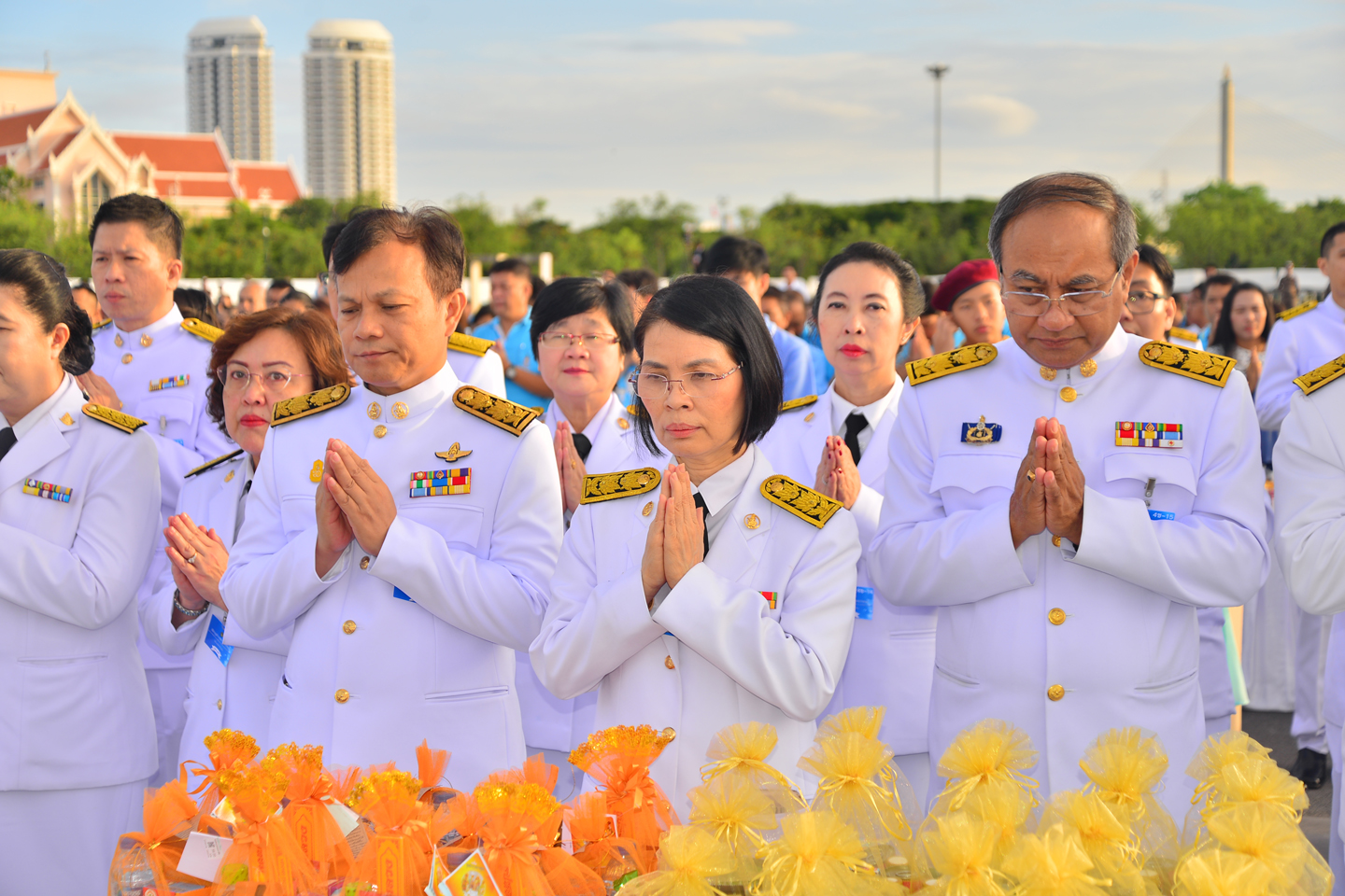ร่วมกิจกรรมเฉลิมพระเกียรติ สมเด็จพระนางเจ้าสิริกิติ์ พระบรมราชินีนาถ ในรัชกาลที่ ๙