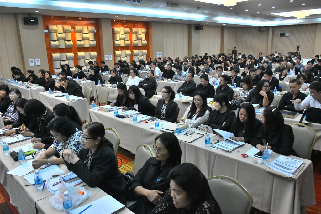 ประชุมเชิงปฏิบัติการ ระดับเจ้าหน้าที่ผู้อบรม