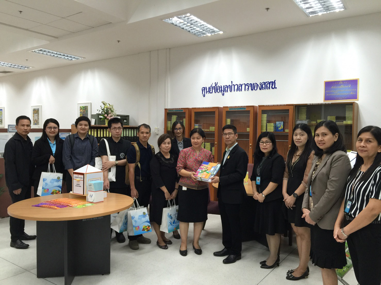 กรมอนามัยดูงานศูนย์ข้อมูลข่าวสารสำนักงานสถิติแห่งชาติ
