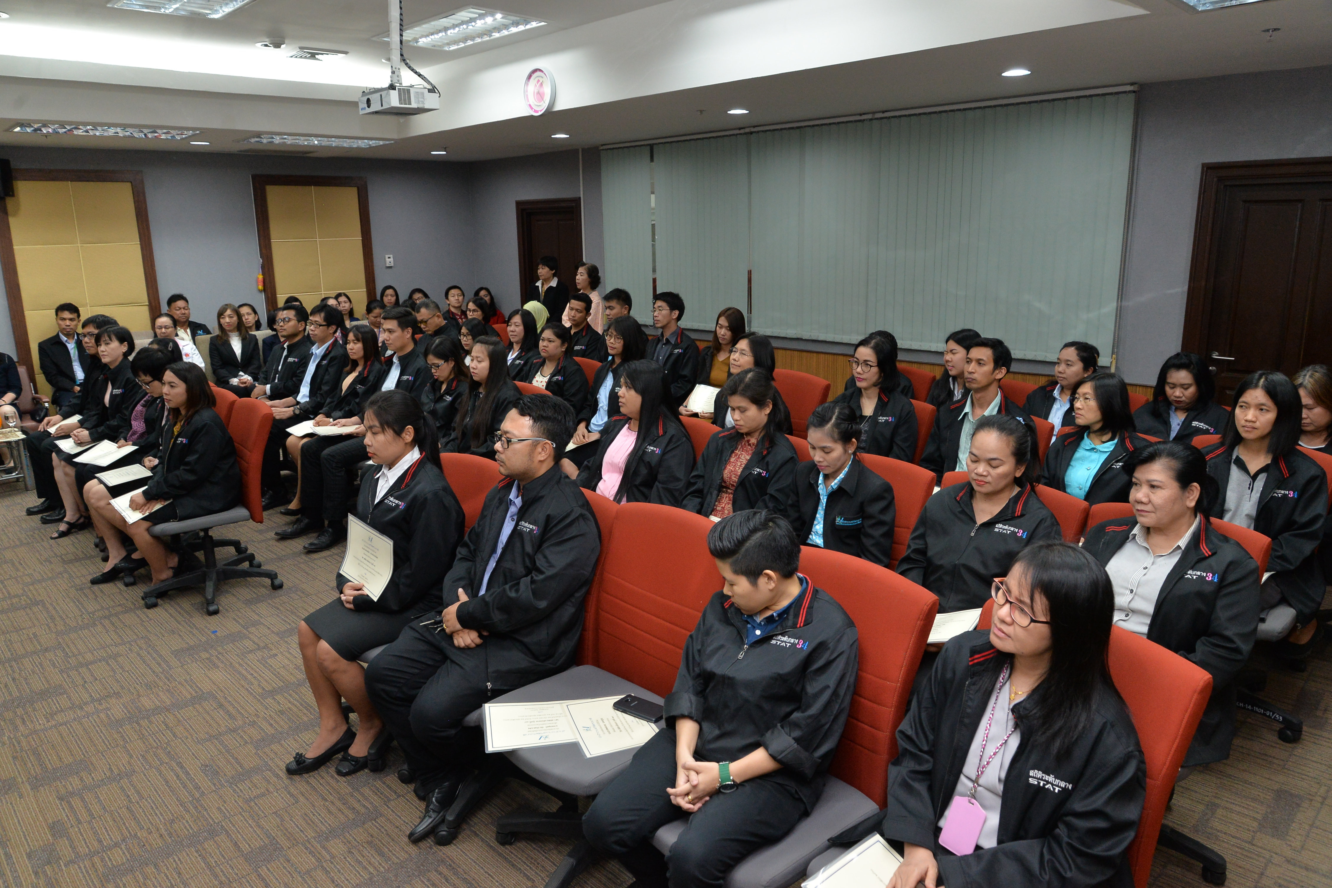 พิธีปิดการอบรมและมอบประกาศนียบัตร