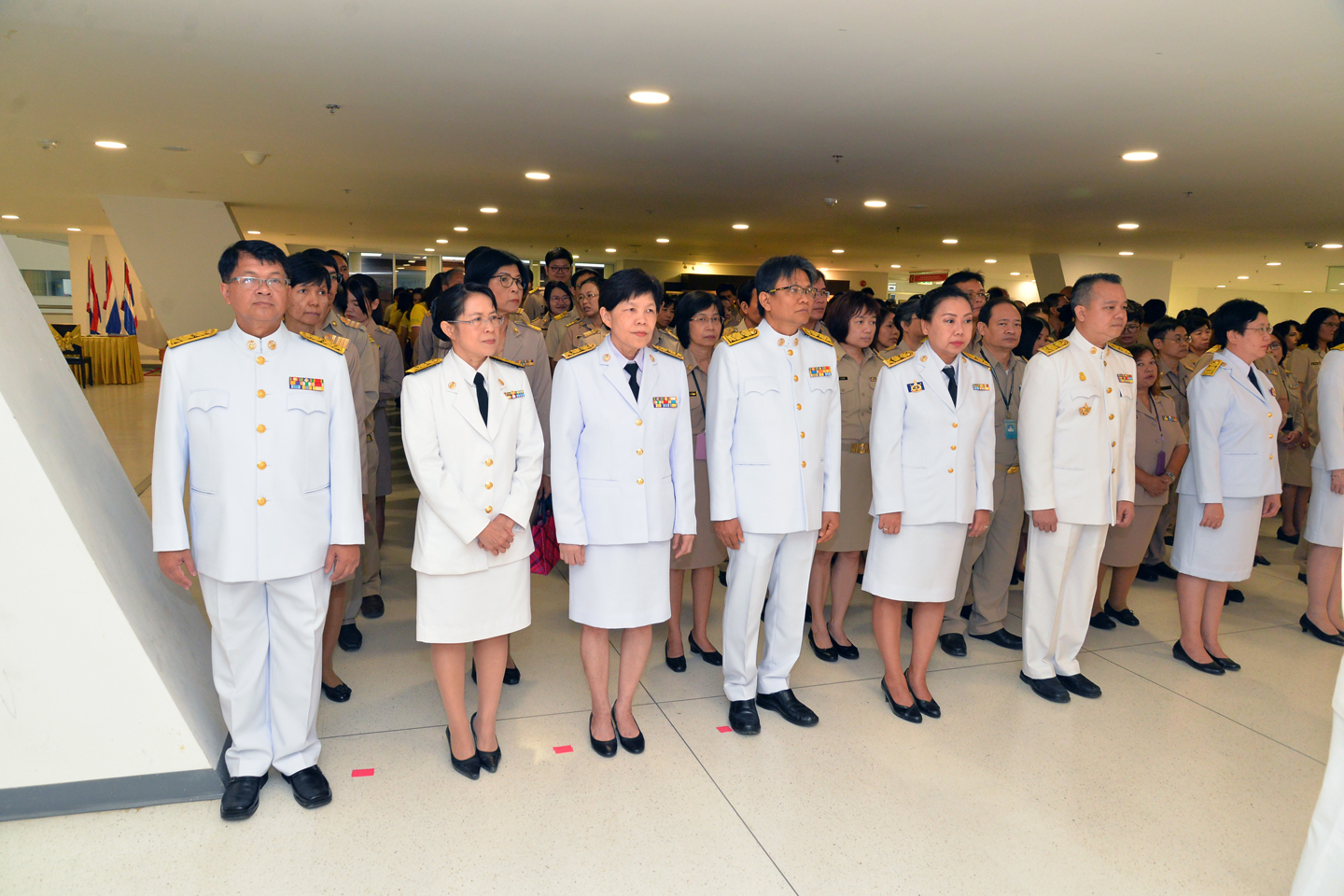 ถวายสัตย์ปฏิญาณเพื่อเป็นข้าราชการที่ดีและพลังของแผ่นดิน