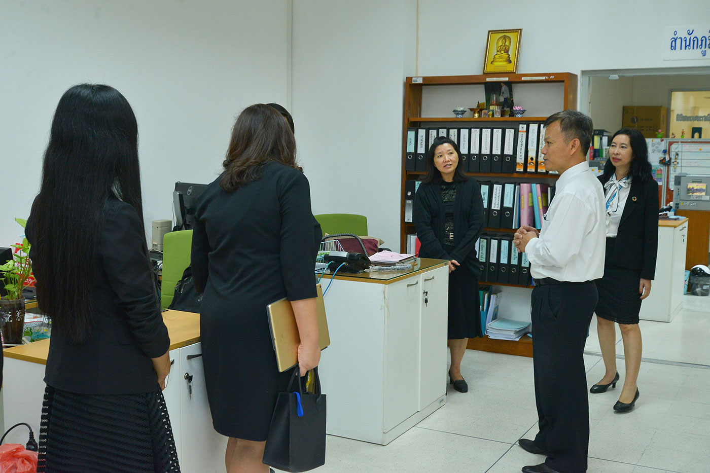 ผสช.ตรวจเยี่ยมศูนย์/สำนัก​