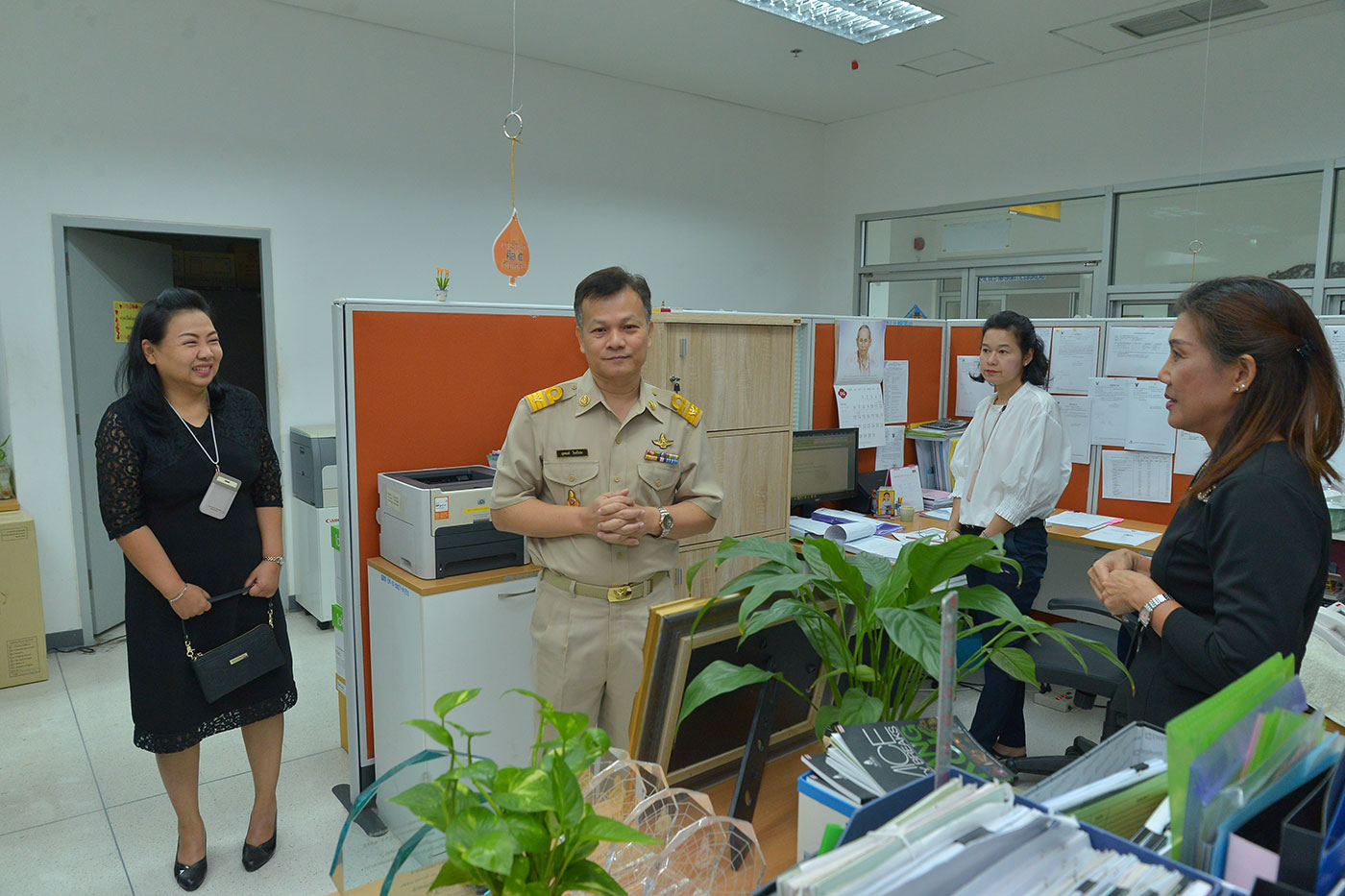ผสช.ตรวจเยี่ยมศูนย์/สำนัก​
