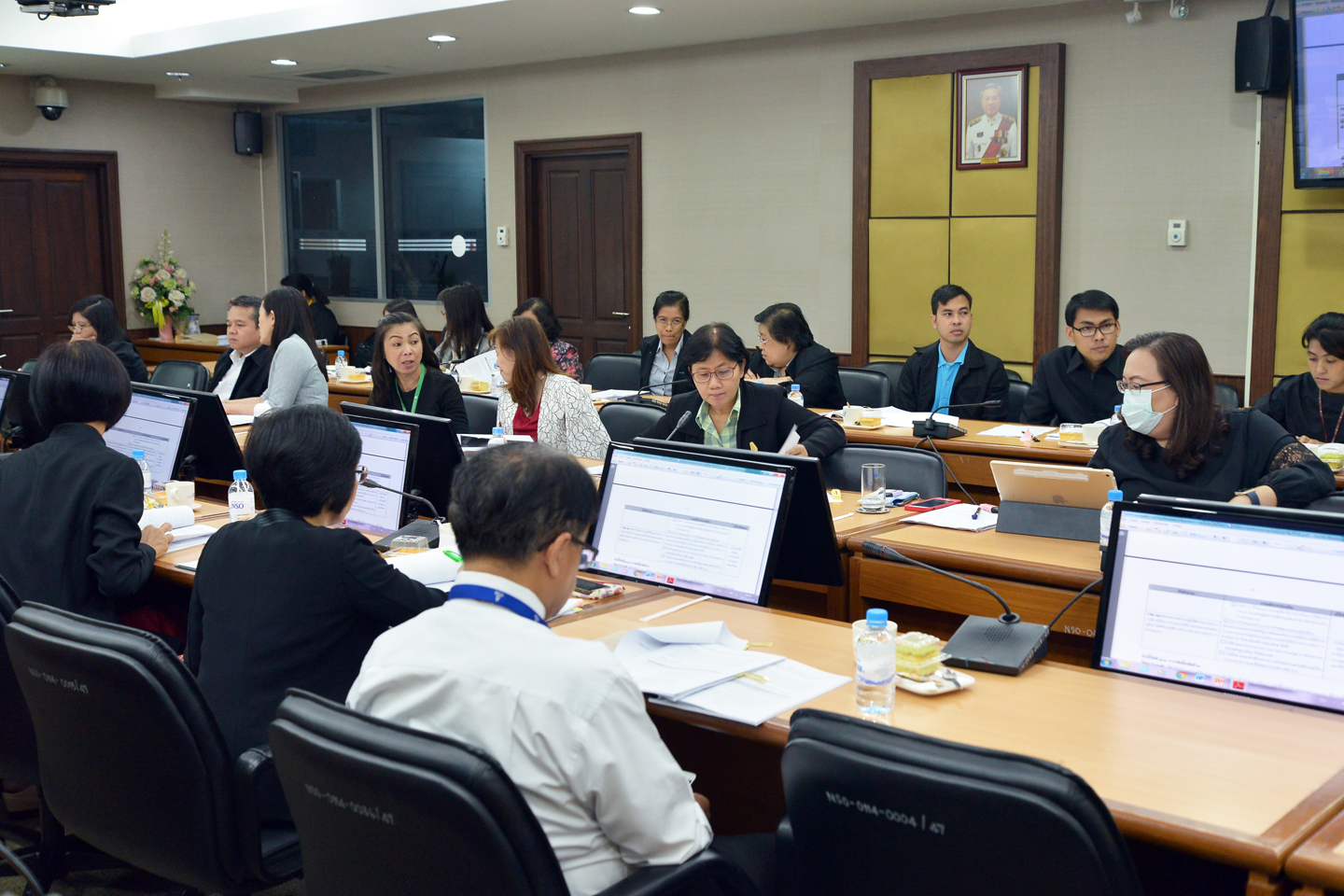 ประชุมคณะทำงานประเมินคุณธรรมและความโปร่งใส