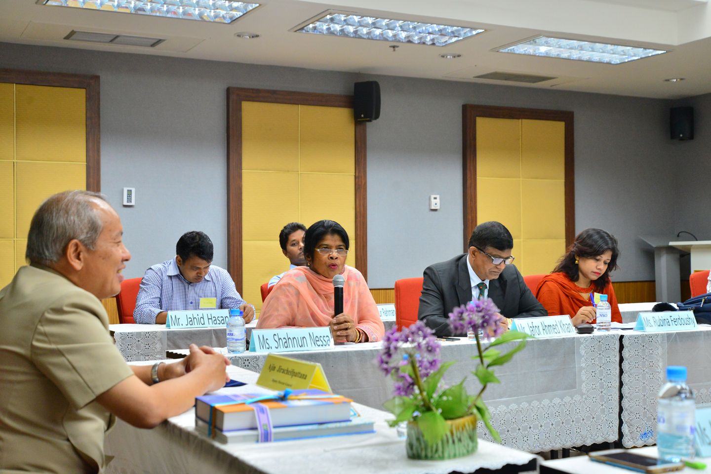 สำนักงานสถิติบังคลาเทศศึกษาดูงาน