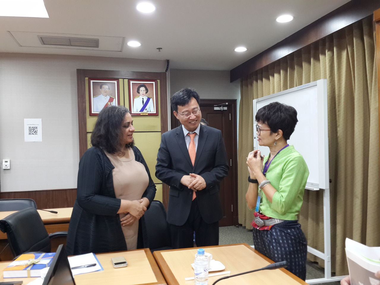 Ms. Sangita Dubey นักสถิติระดับภูมิภาคเข้าเยี่ยมคารวะ ผสช.
