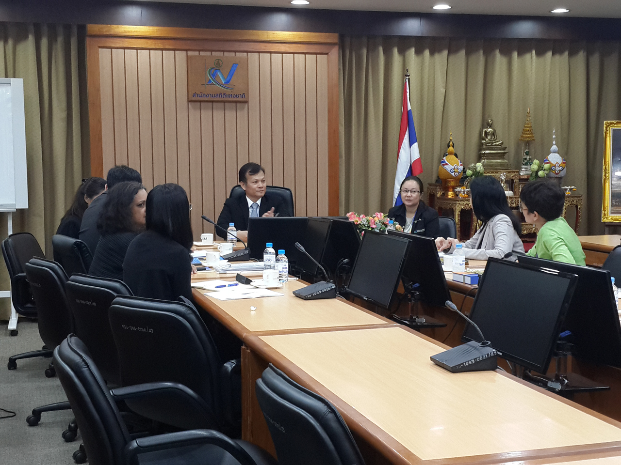 Ms. Sangita Dubey นักสถิติระดับภูมิภาคเข้าเยี่ยมคารวะ ผสช.
