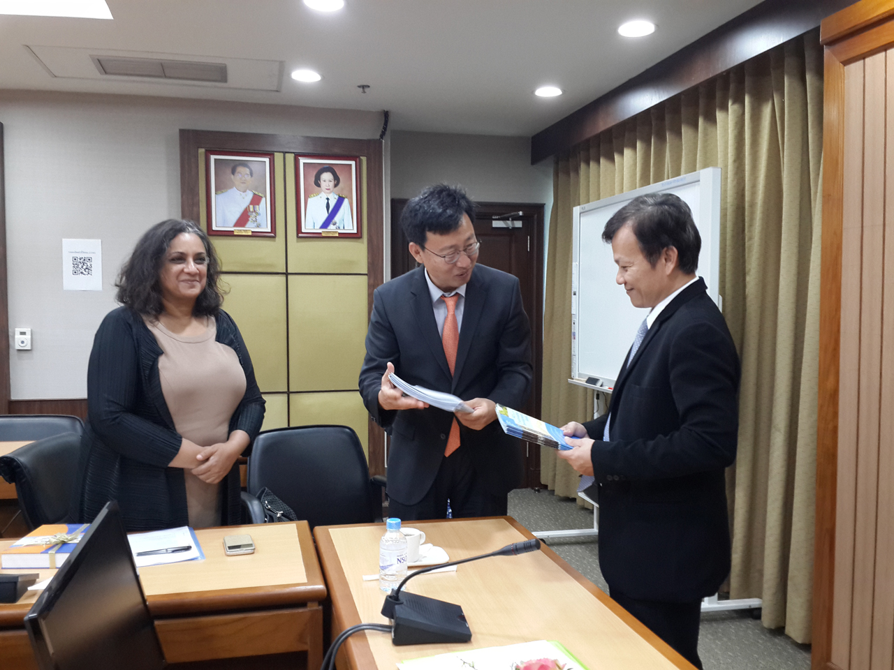 Ms. Sangita Dubey นักสถิติระดับภูมิภาคเข้าเยี่ยมคารวะ ผสช.
