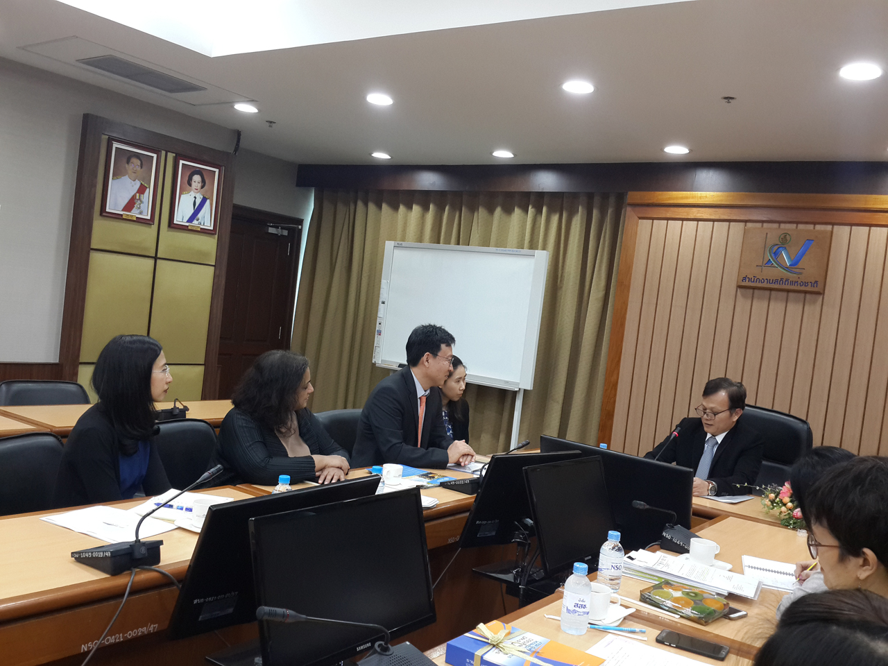 Ms. Sangita Dubey นักสถิติระดับภูมิภาคเข้าเยี่ยมคารวะ ผสช.