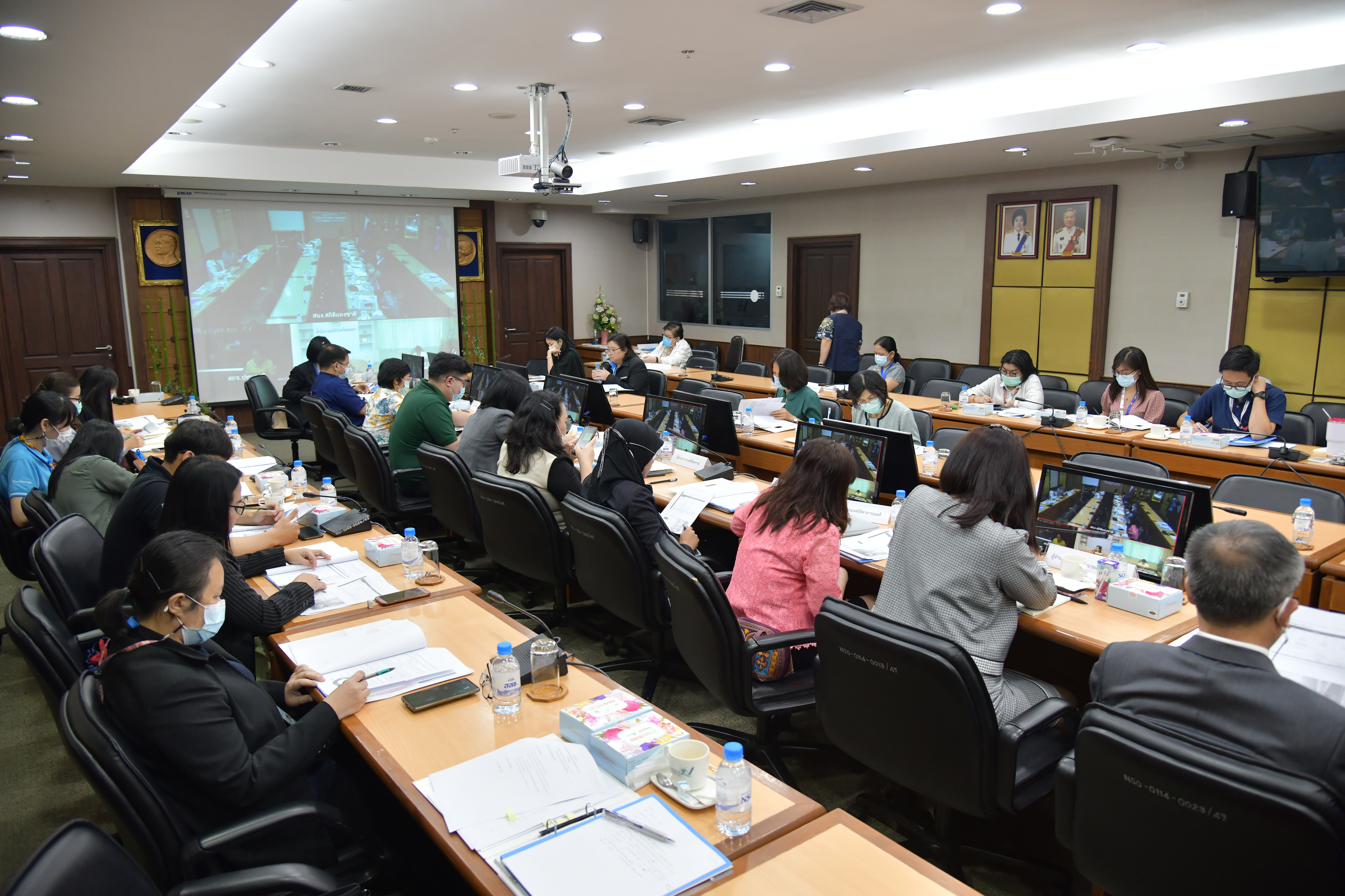 ประชุมคณะกรรมการกำกับโครงการสำมะโนธุรกิจและอุตสาหกรรม พ.ศ. 2565