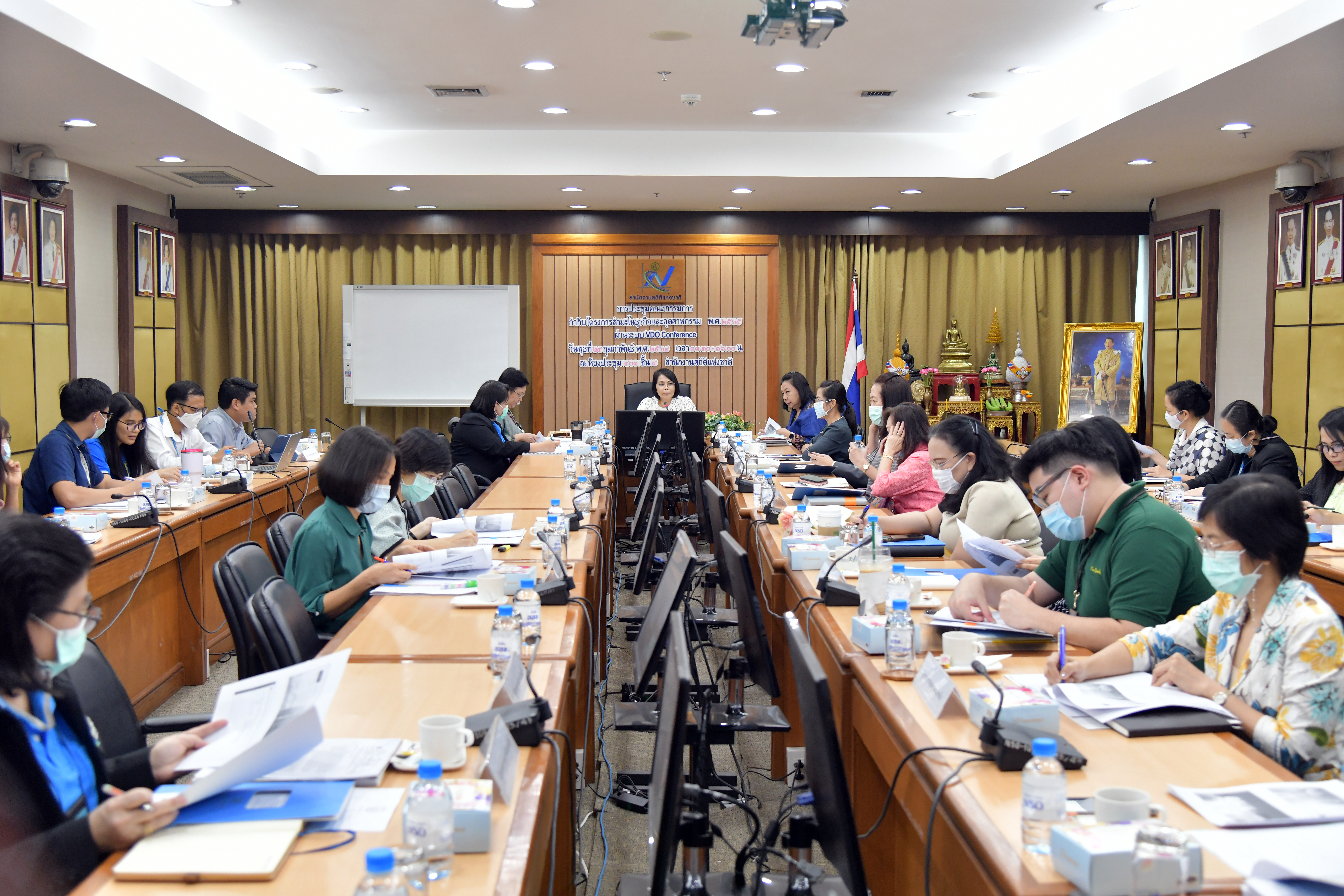 ประชุมคณะกรรมการกำกับโครงการสำมะโนธุรกิจและอุตสาหกรรม พ.ศ. 2565