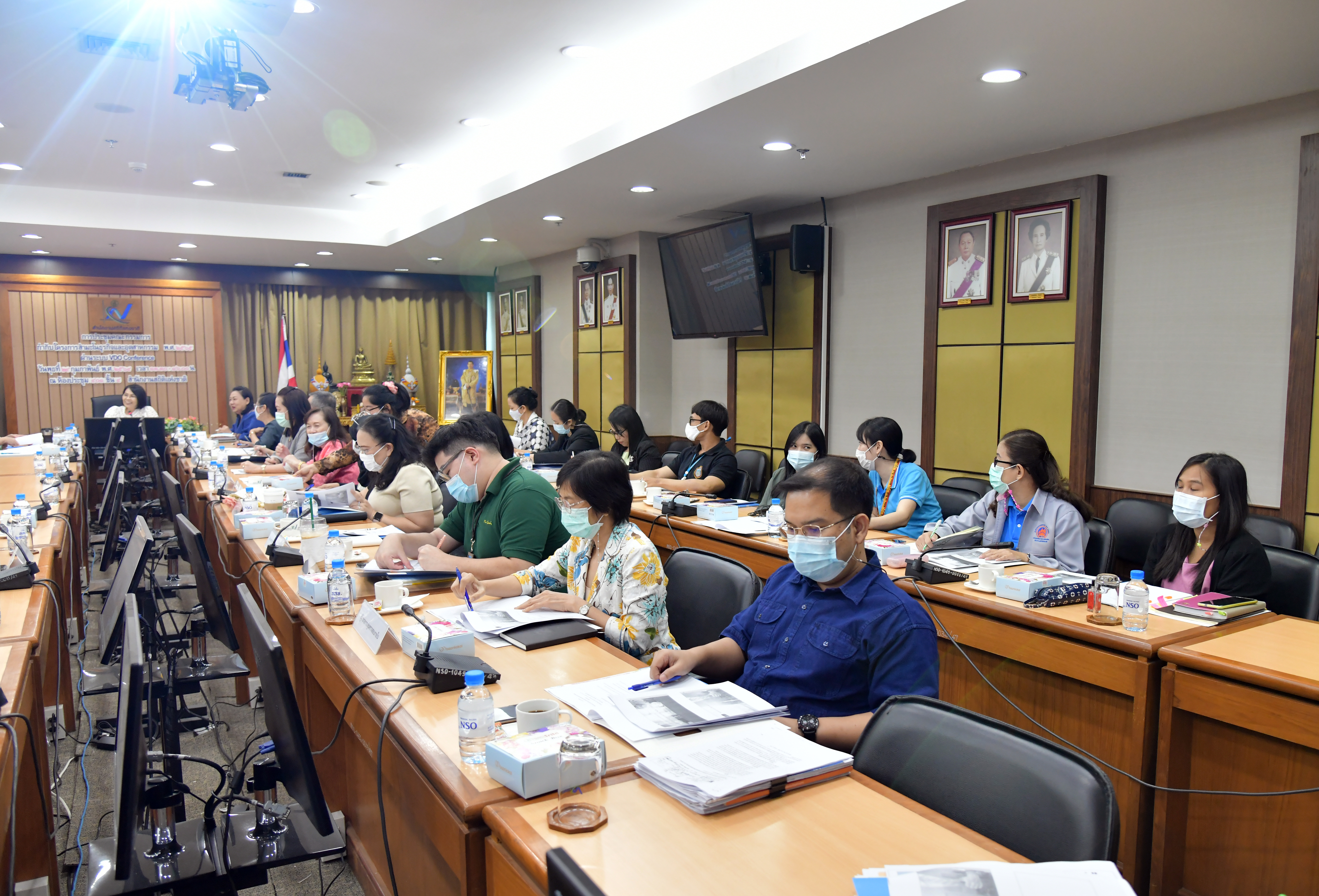 ประชุมคณะกรรมการกำกับโครงการสำมะโนธุรกิจและอุตสาหกรรม พ.ศ. 2565
